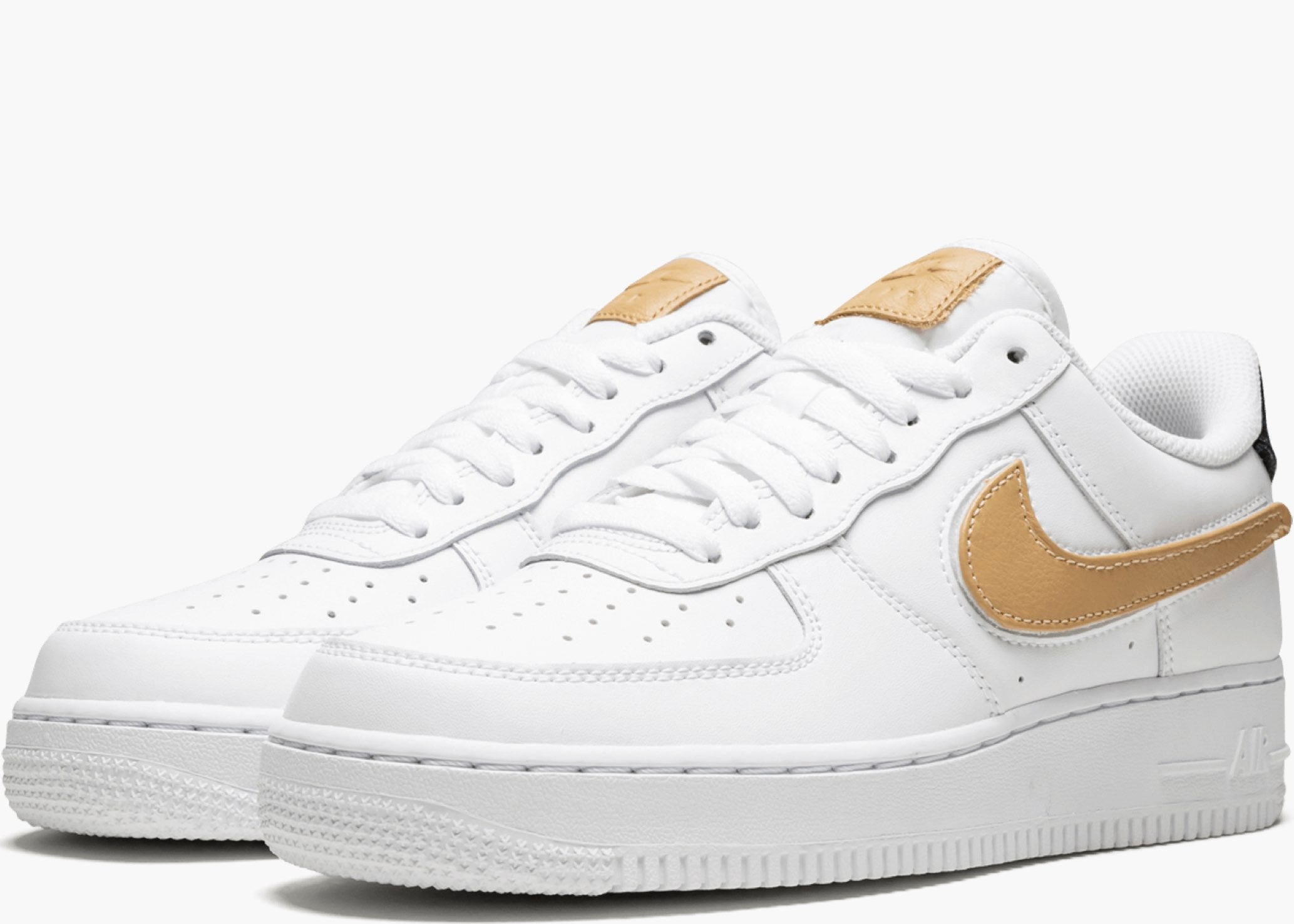 Nike Air Force 1 Low Removable Swoosh Pack Vacchetta Tan CT2253-100 Hype Clothinga