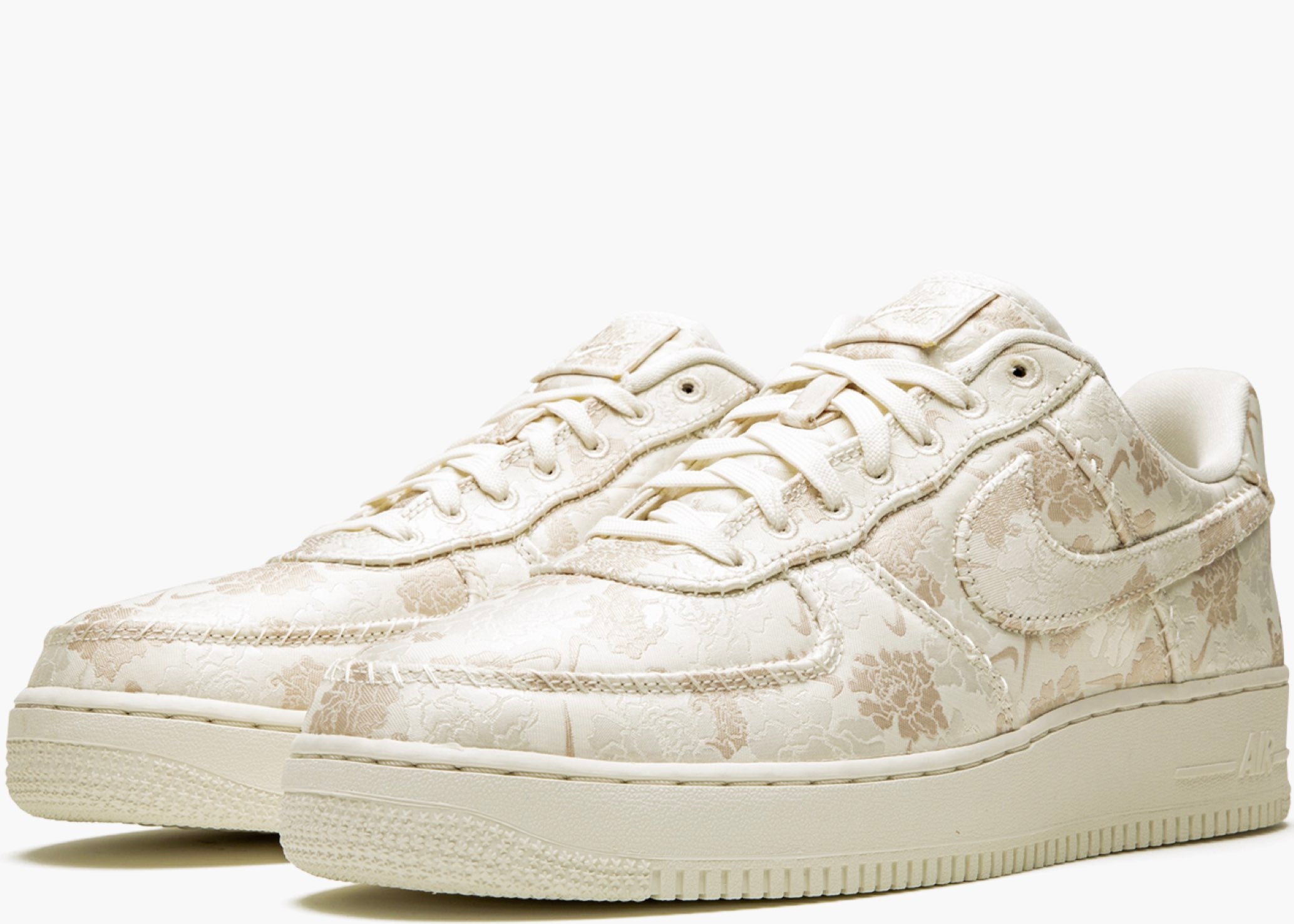 Nike Air Force 1 Low Satin Floral Pale Ivory b7a4c8a2 Hype Clothinga