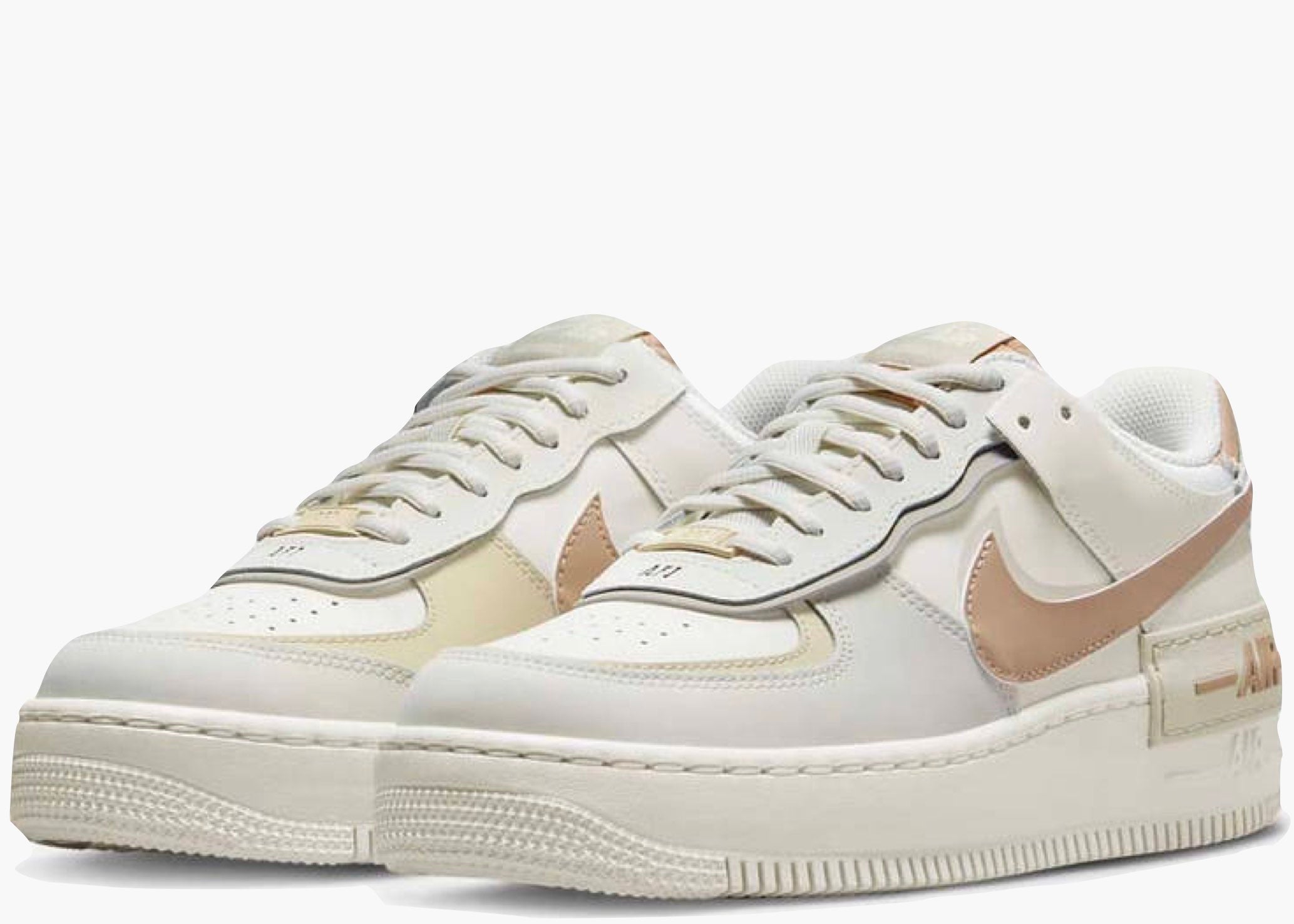 Nike Air Force 1 Low Shadow Sail Fossil Light Bone Hype clothinga Limited Edition