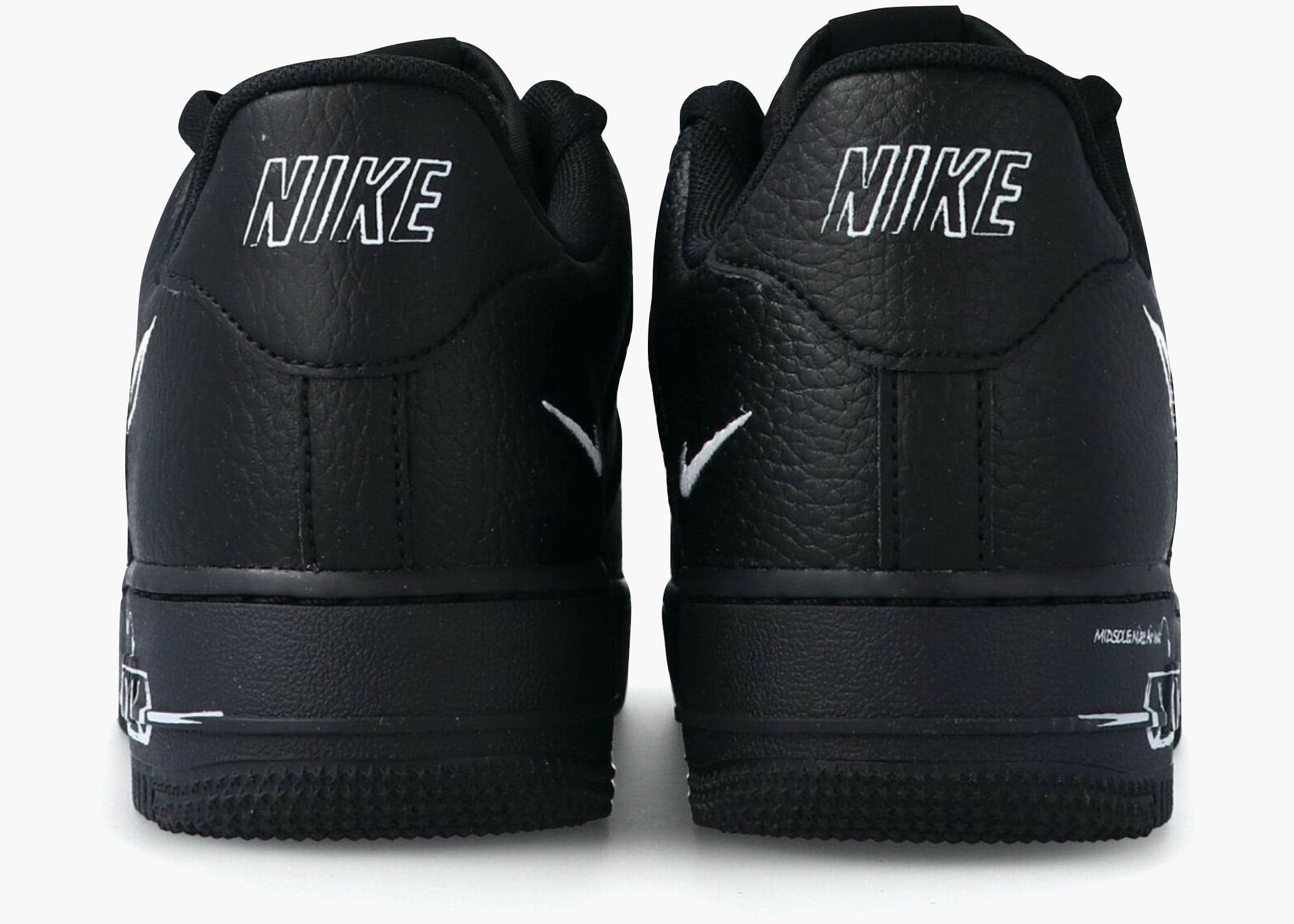 Nike Air Force 1 Low Sketch Black CW7581-00 Hype Clothinga