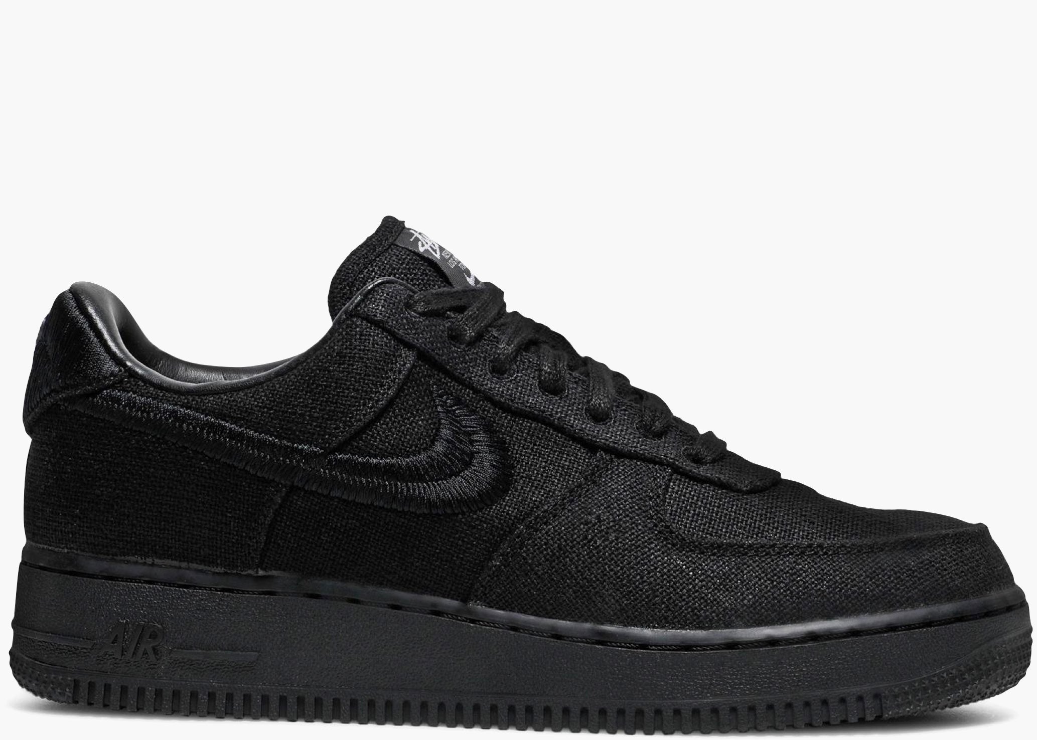 Nike Air Force 1 Low Stussy Black CZ9084-001 Hype Clothinga
