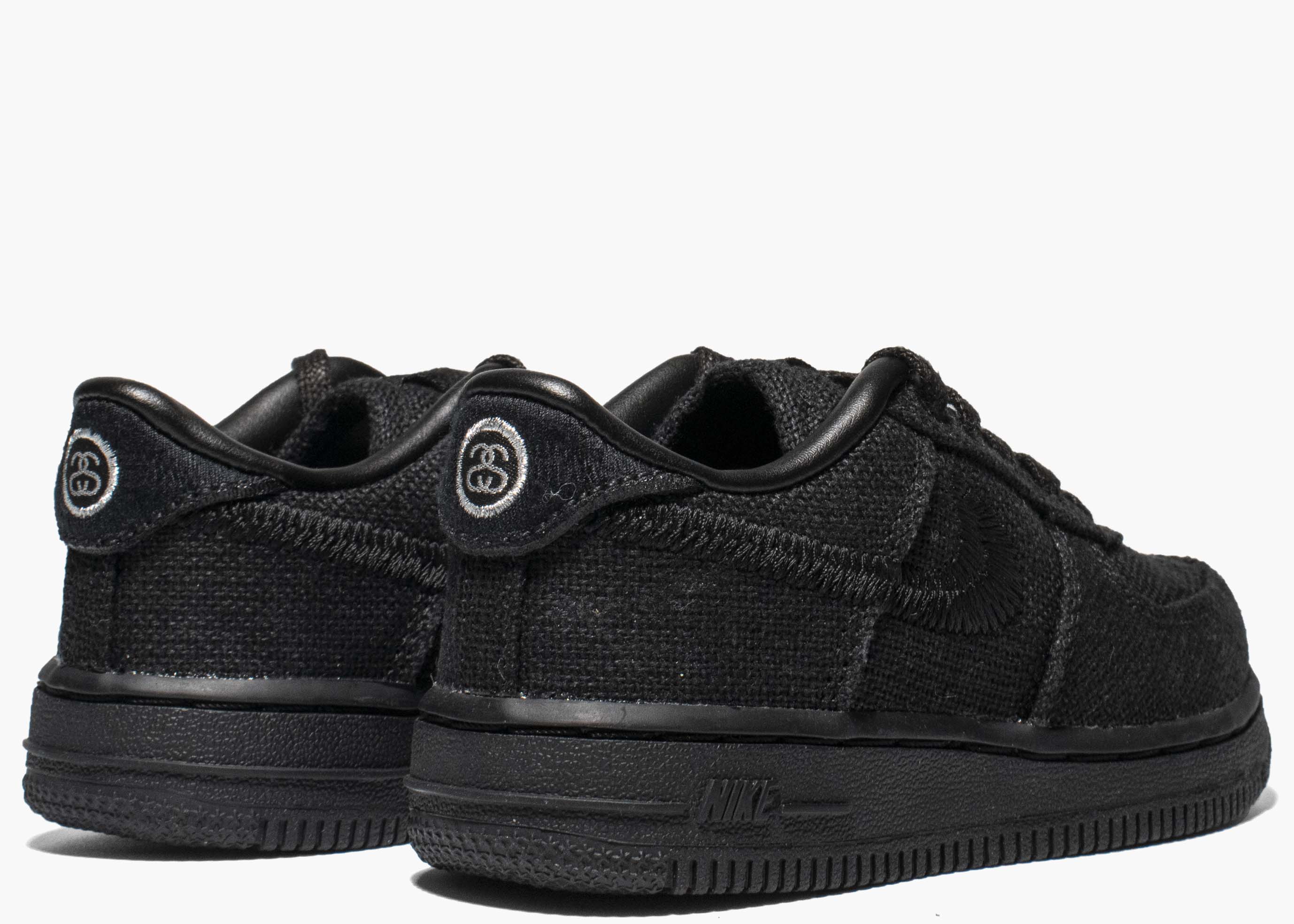 Nike Air Force 1 Low Stussy Black (PS) DD1578-001 Hype Clothinga Limited Edition