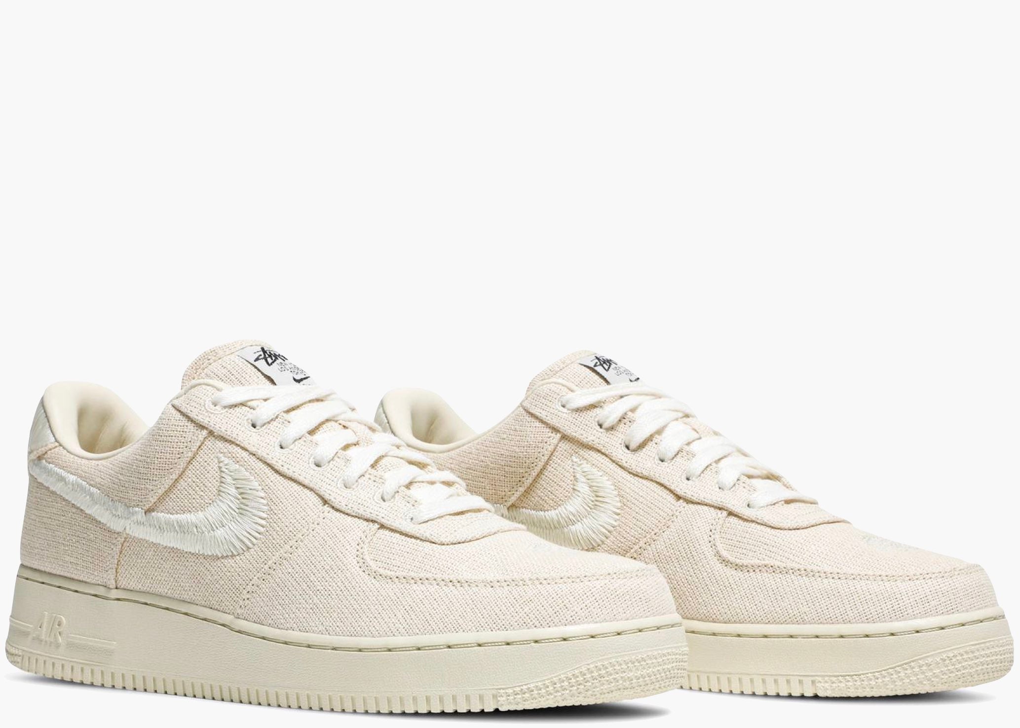 Nike Air Force 1 Low Stussy Fossil CZ9084-200 Hype Clothinga