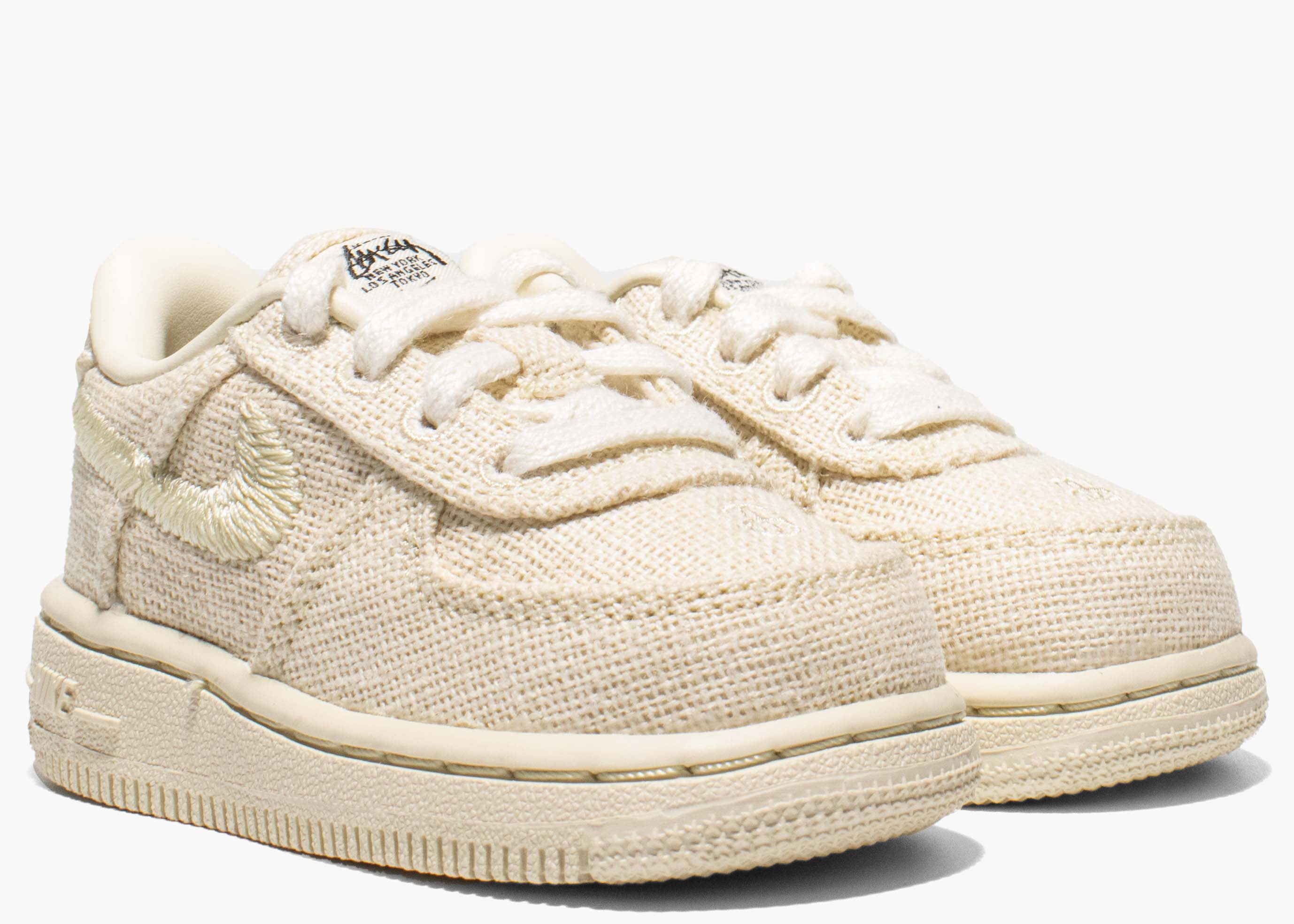 Nike Air Force 1 Low Stussy Fossil (TD) DC8306 200 Hype Clothinga Limited Edition