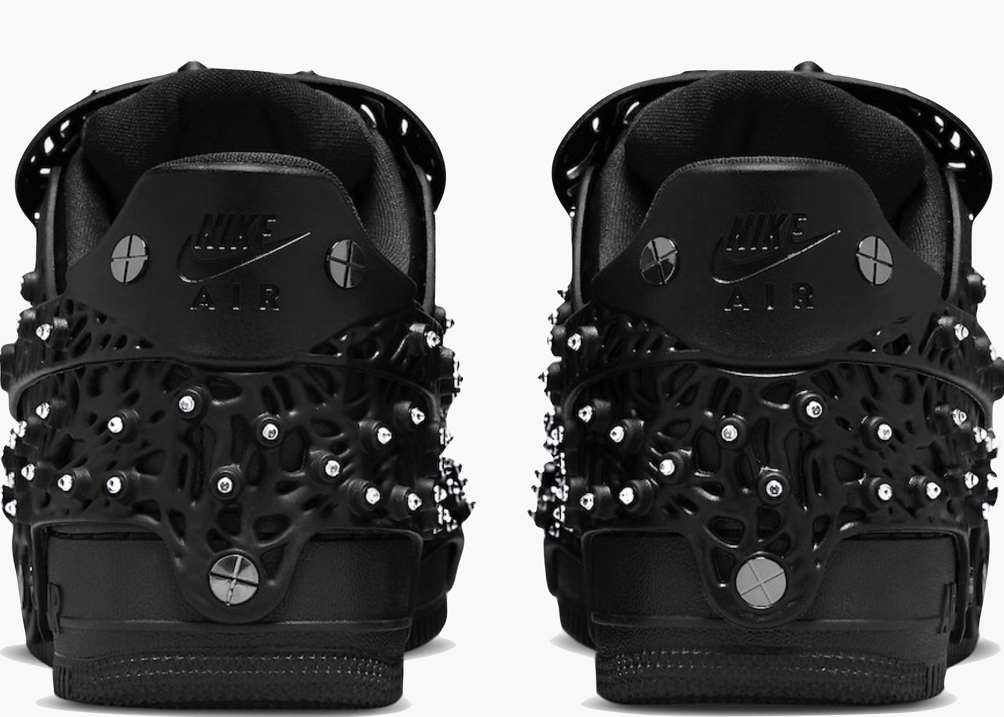 Nike Air Force 1 Low Swarovski Retroreflective Crystals Black (W) Hype Clothinga Limited Edition