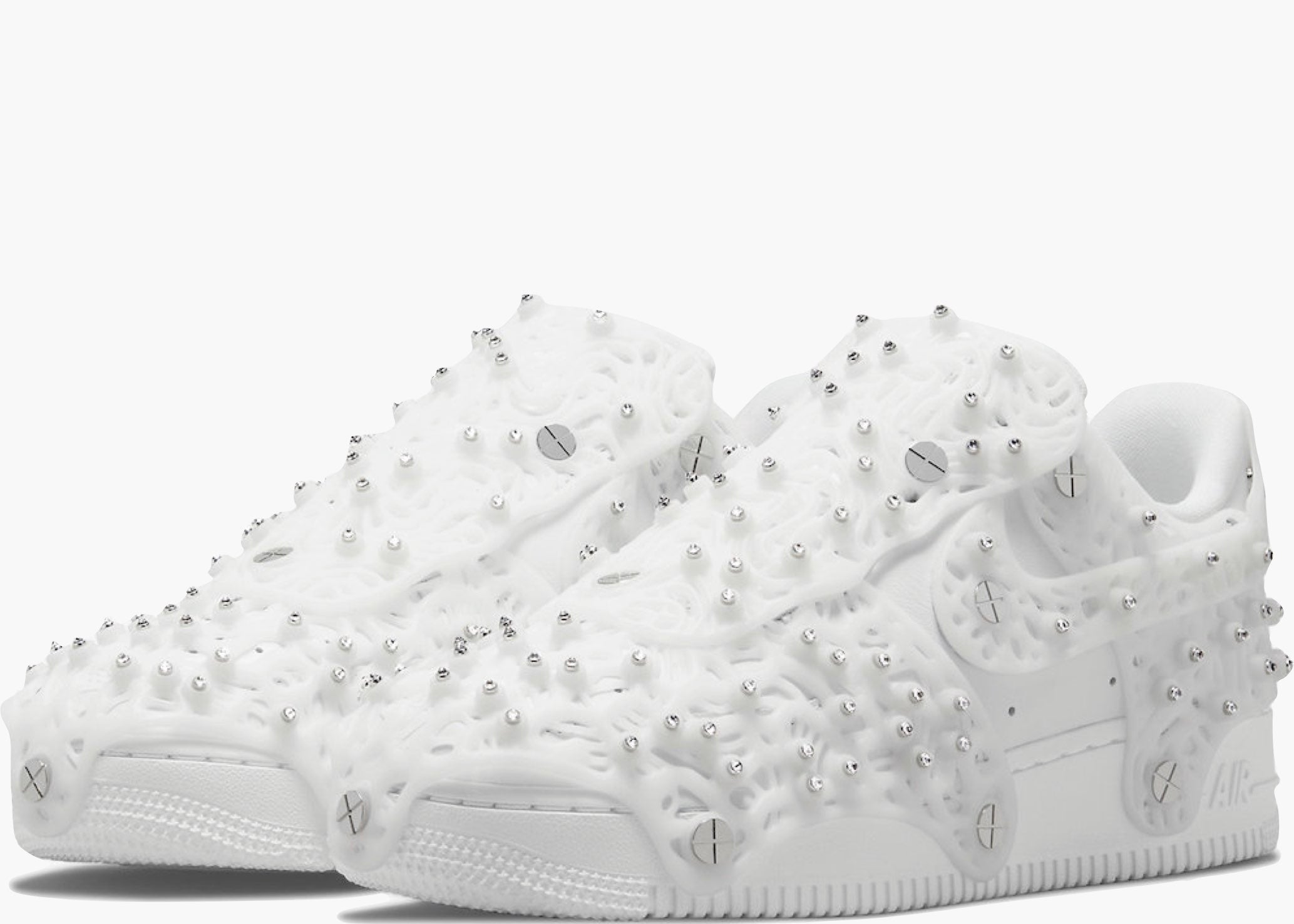 Nike Air Force 1 Low Swarovski Retroreflective Crystals White (W) Hype Clothinga Limited Edition