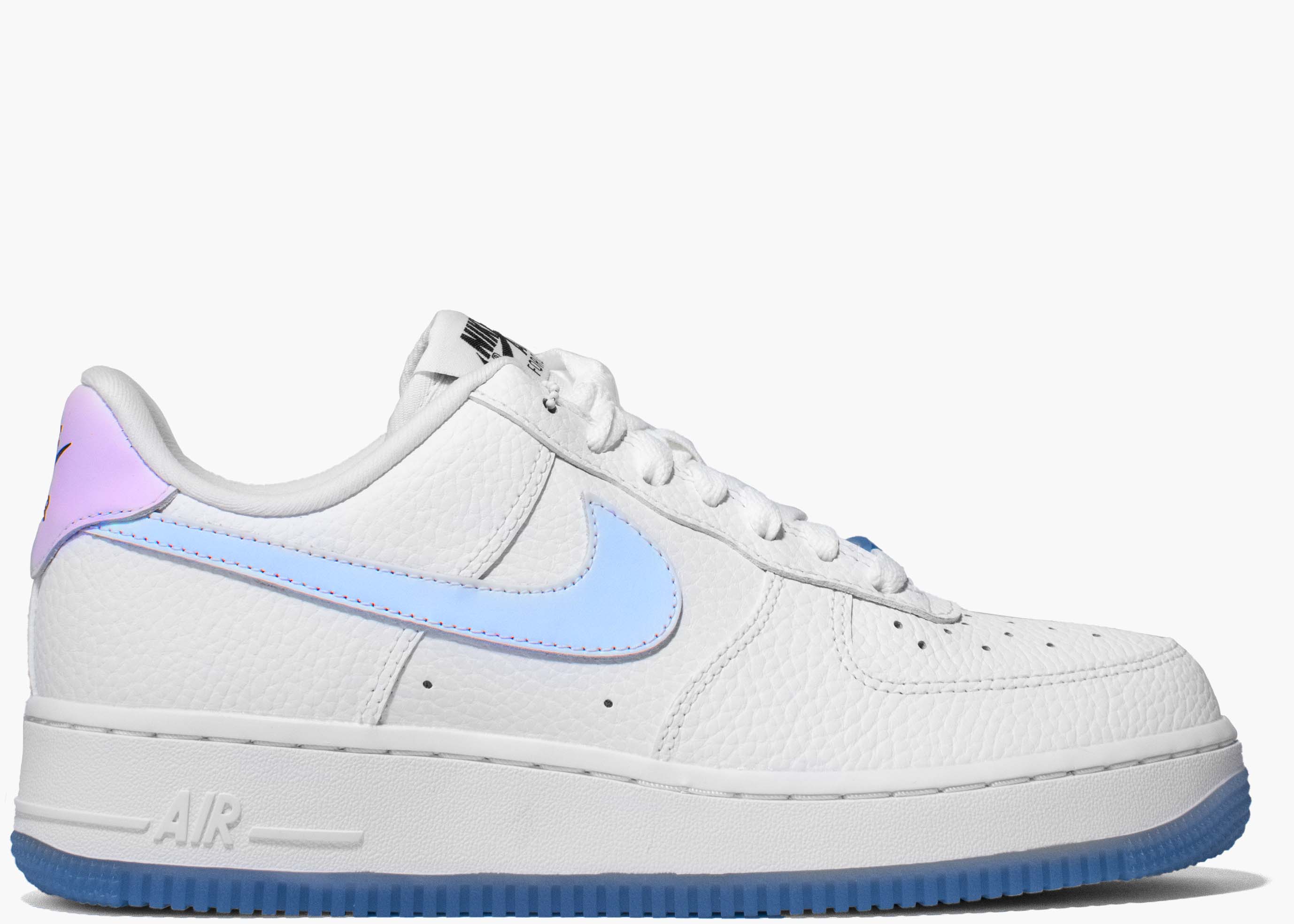 Nike Air Force 1 Low UV Reactive Swoosh (W) DA8301-101 Hype Clothinga Limited Edition