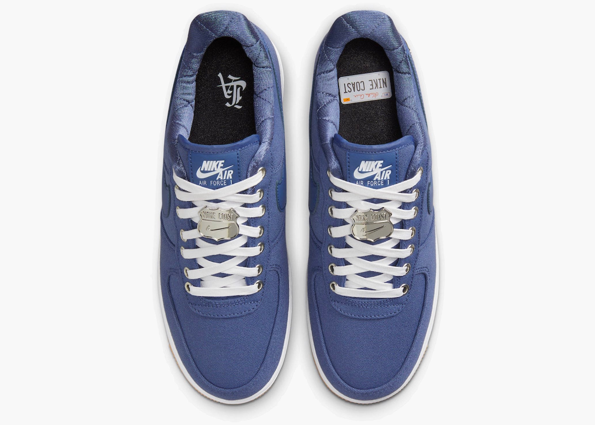 Nike Air Force 1 Low West Coast Los Angeles  FJ4434-491 Hype Clothinga Limited Edition