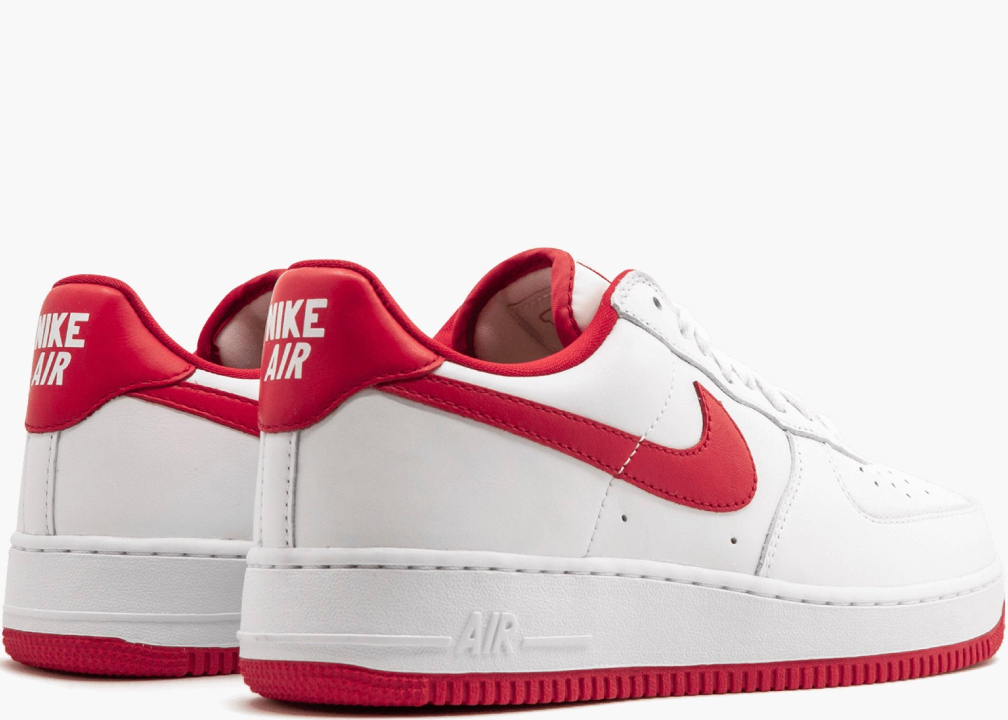 Nike Air Force 1 Low White University Red CD0884-101 Hype Clothinga