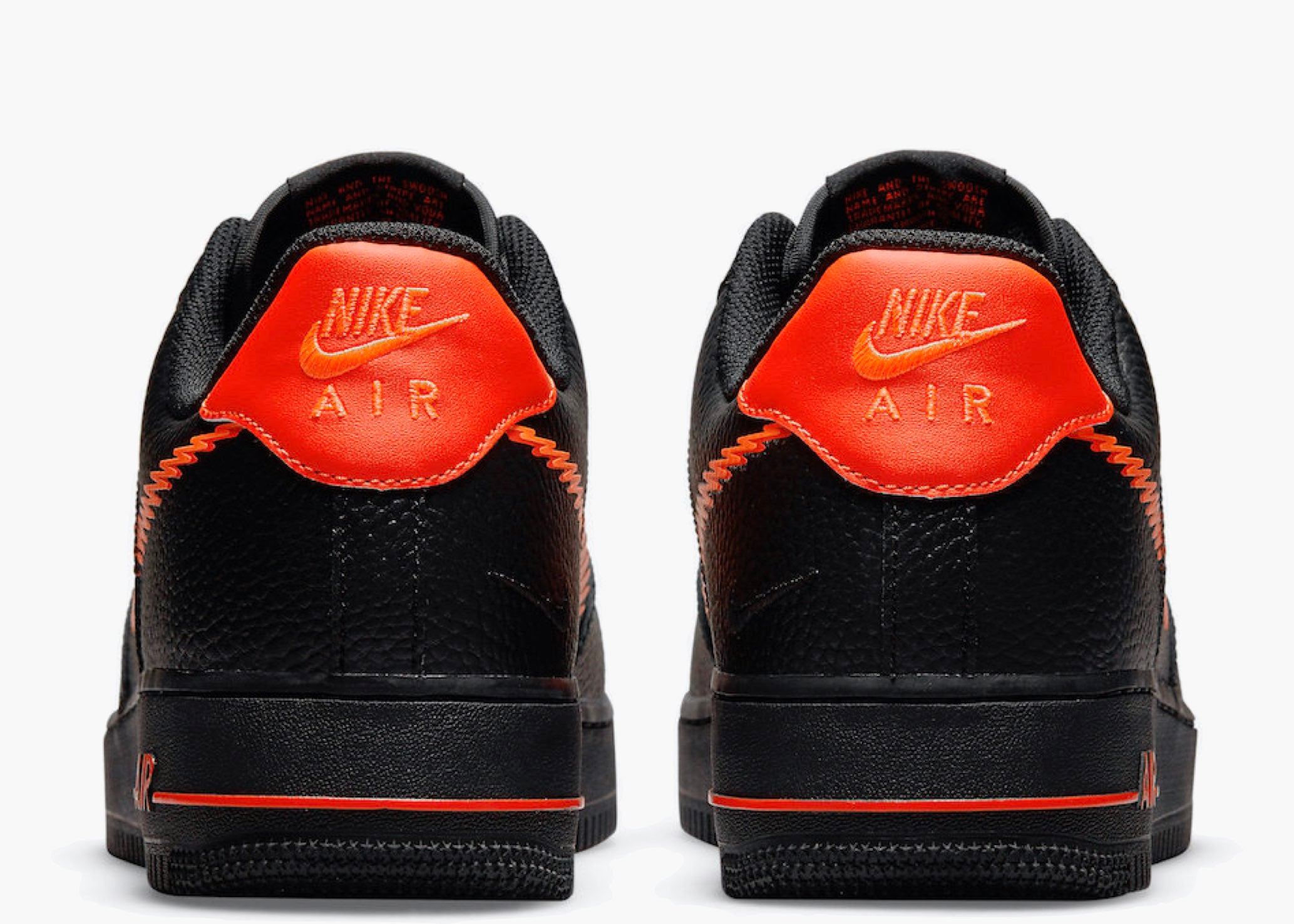Nike Air Force 1 Low Zig Zag Black Orange