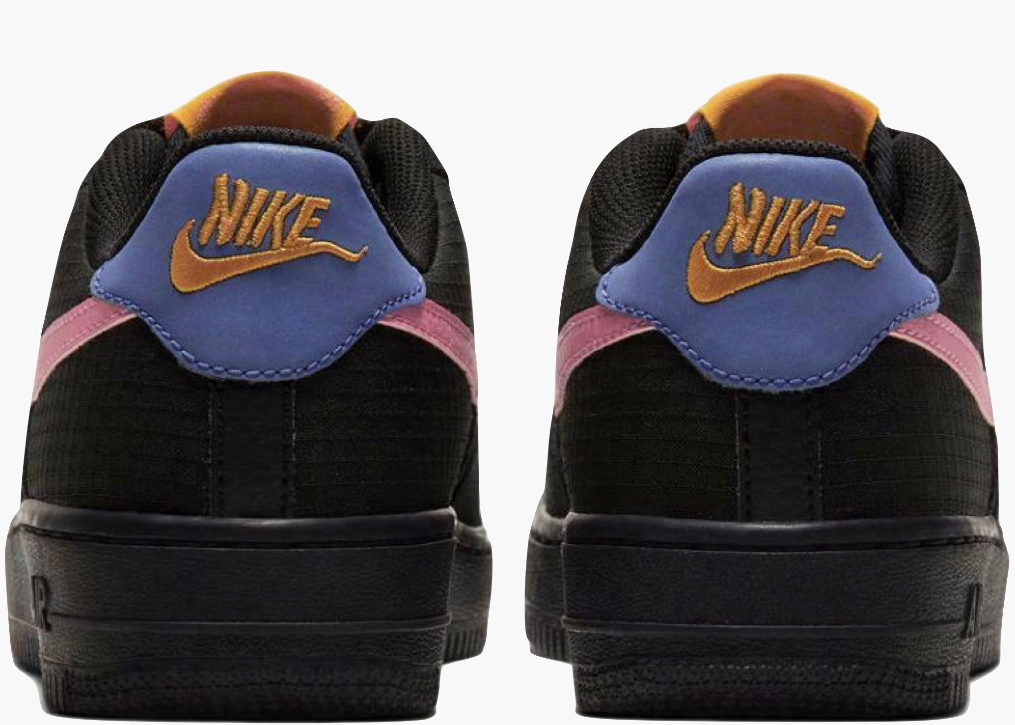 Nike Air Force 1 Lv8 2 Black Magic Flamingo (gs) CN5710-001 Hype Clothinga
