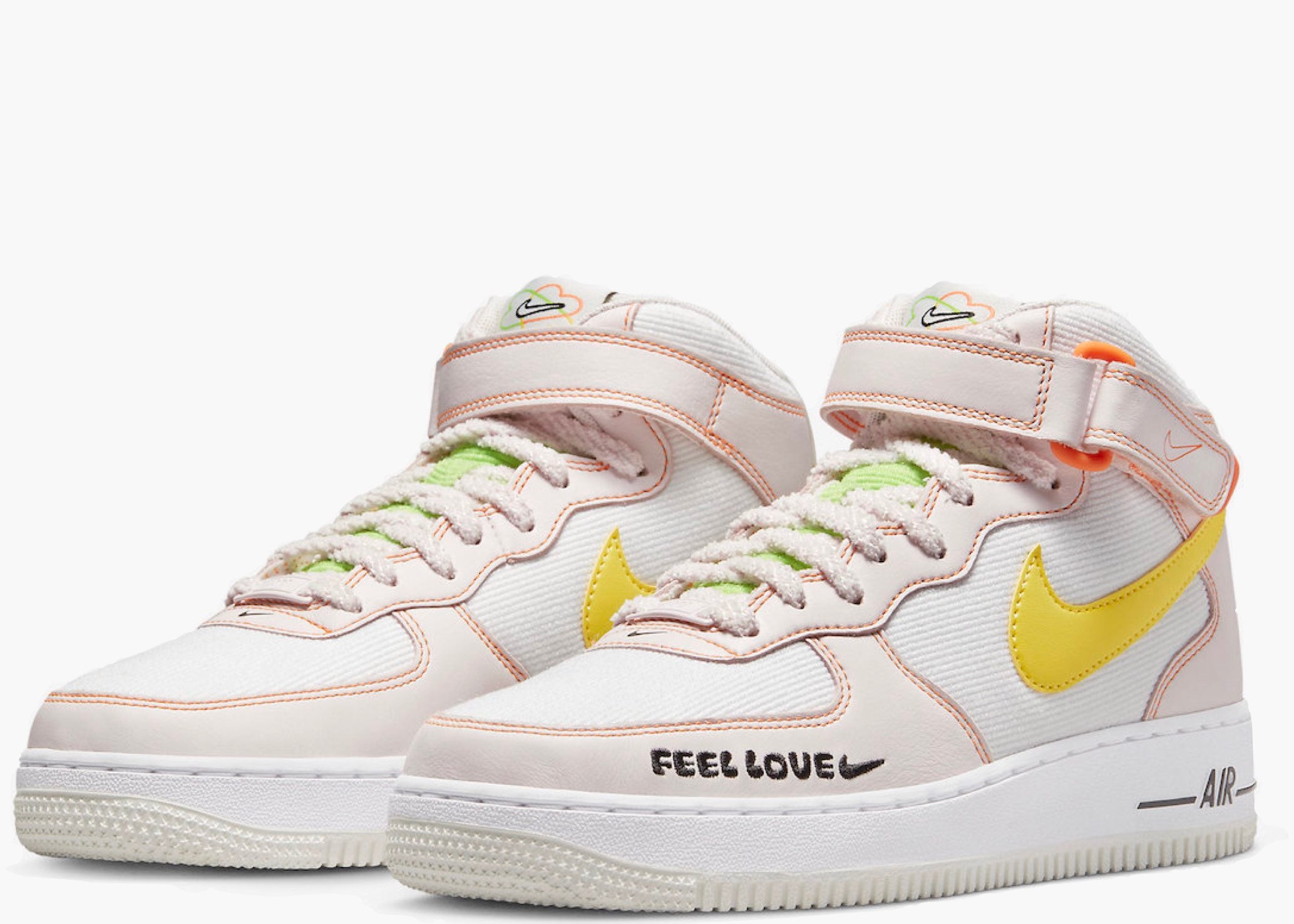 Nike Air Force 1 Mid '07 Feel Love (W) FD0869-100 Hype Clothinga Limited Edition