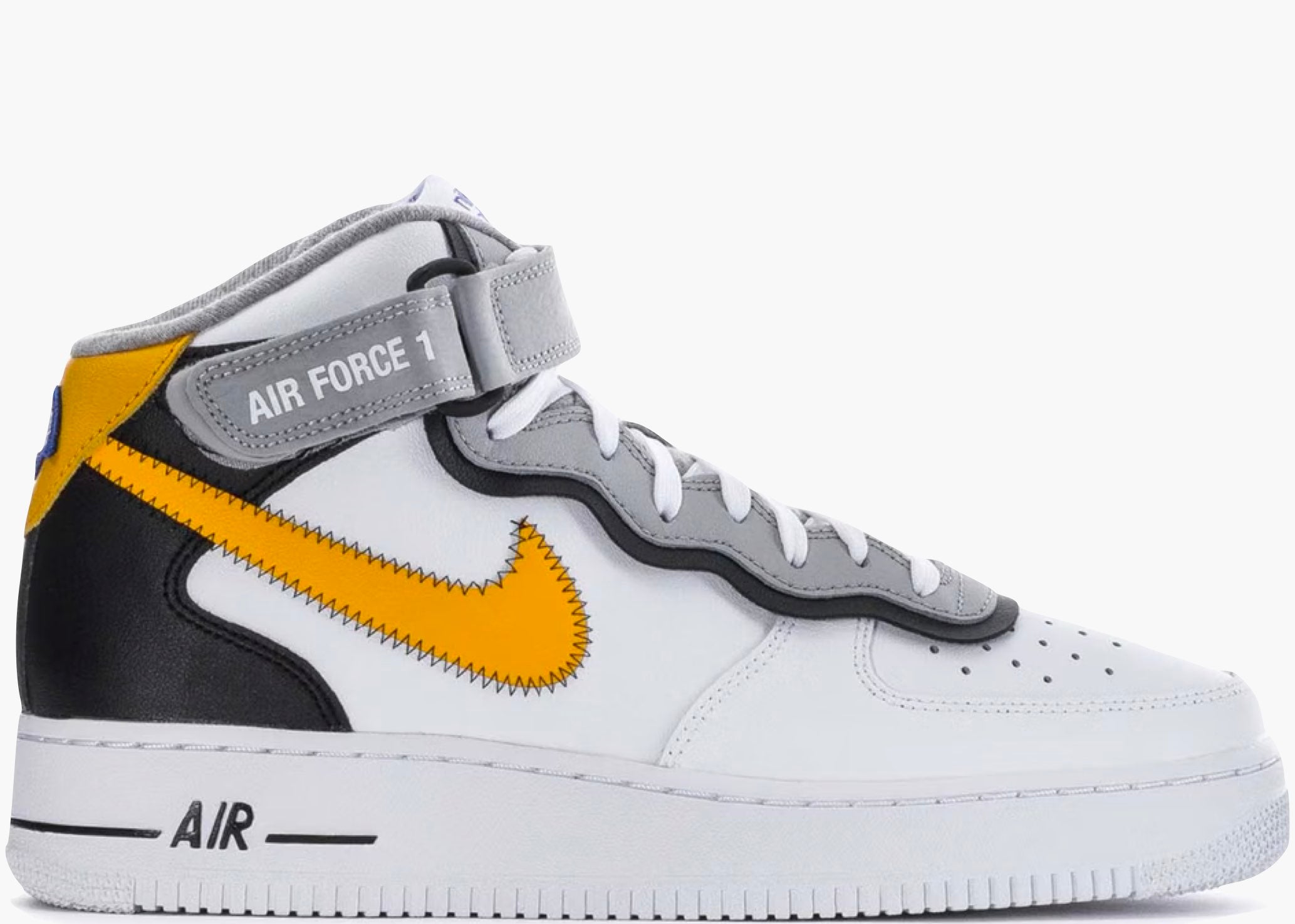 Nike Air Force 1 Mid Athletic Club White Dark Sulfur Hype Clothinga Limited Edition