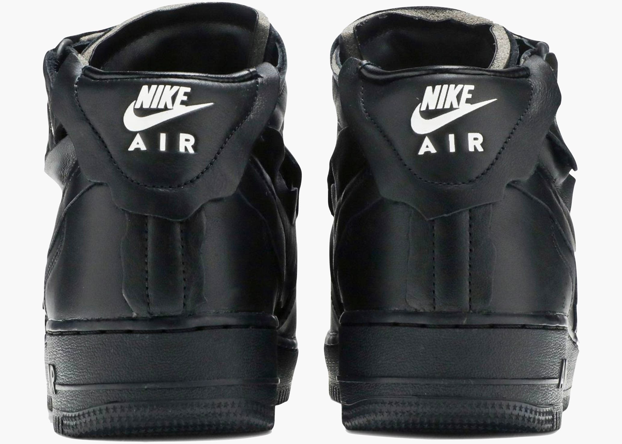 Nike Air Force 1 Mid Comme des Garcons Black DC3601-001 Hype Clothinga