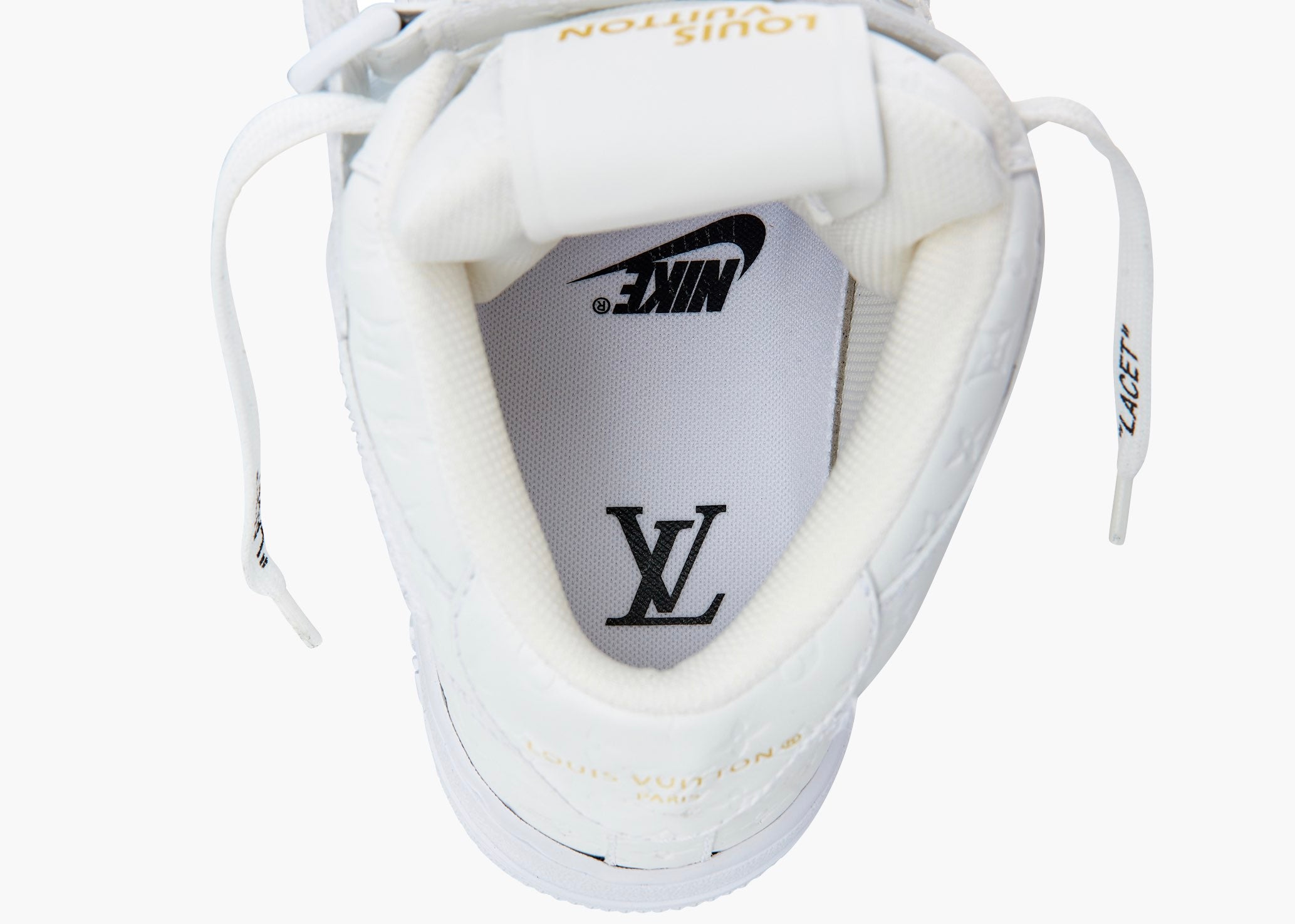 Nike Air Force 1 Mid Louis Vuitton By Virgil Abloh White | Hype Clothinga