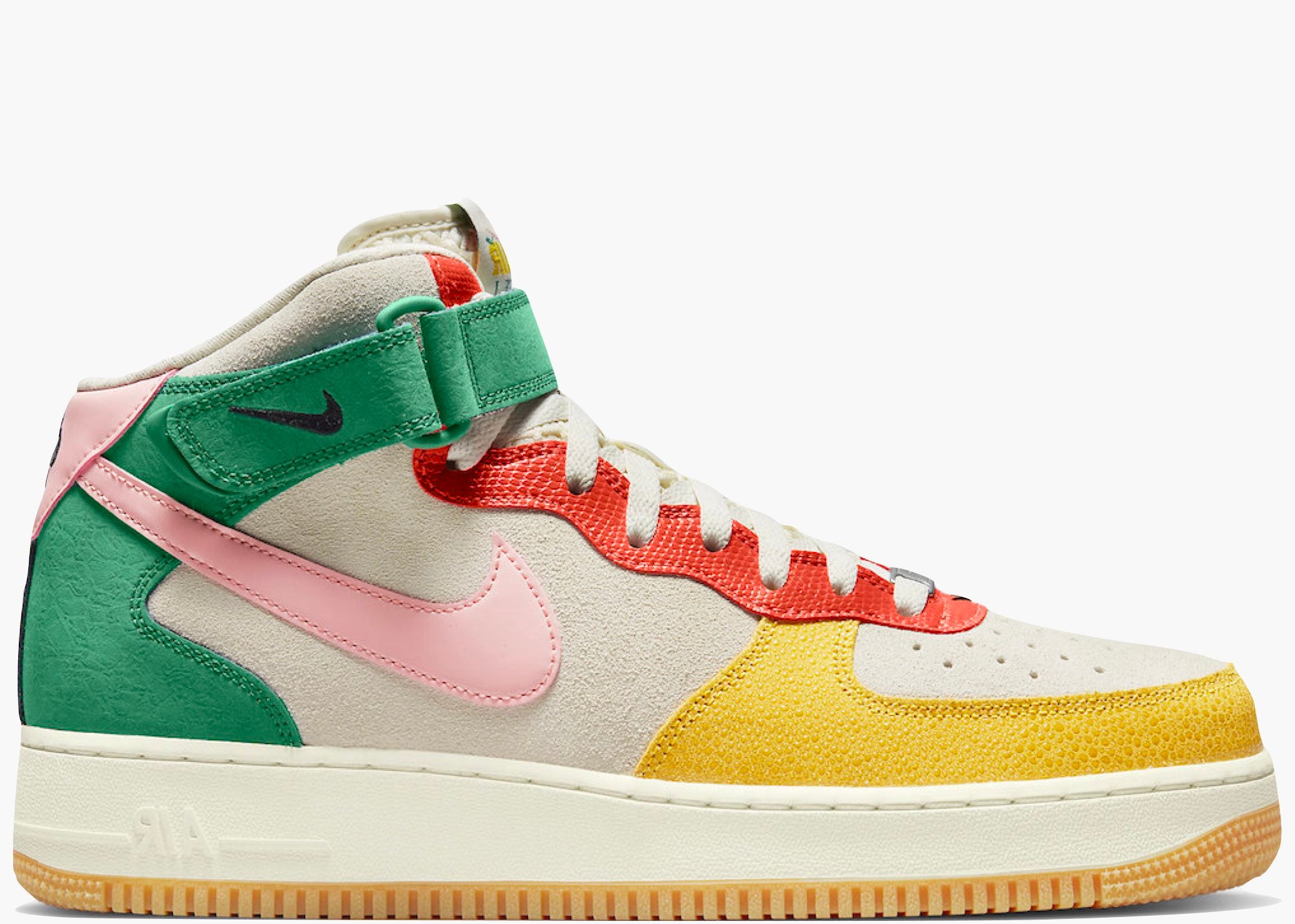 Nike Air Force 1 Mid NH Vivid Sulfur Rush Orange Hype Clothinga Limited Edition