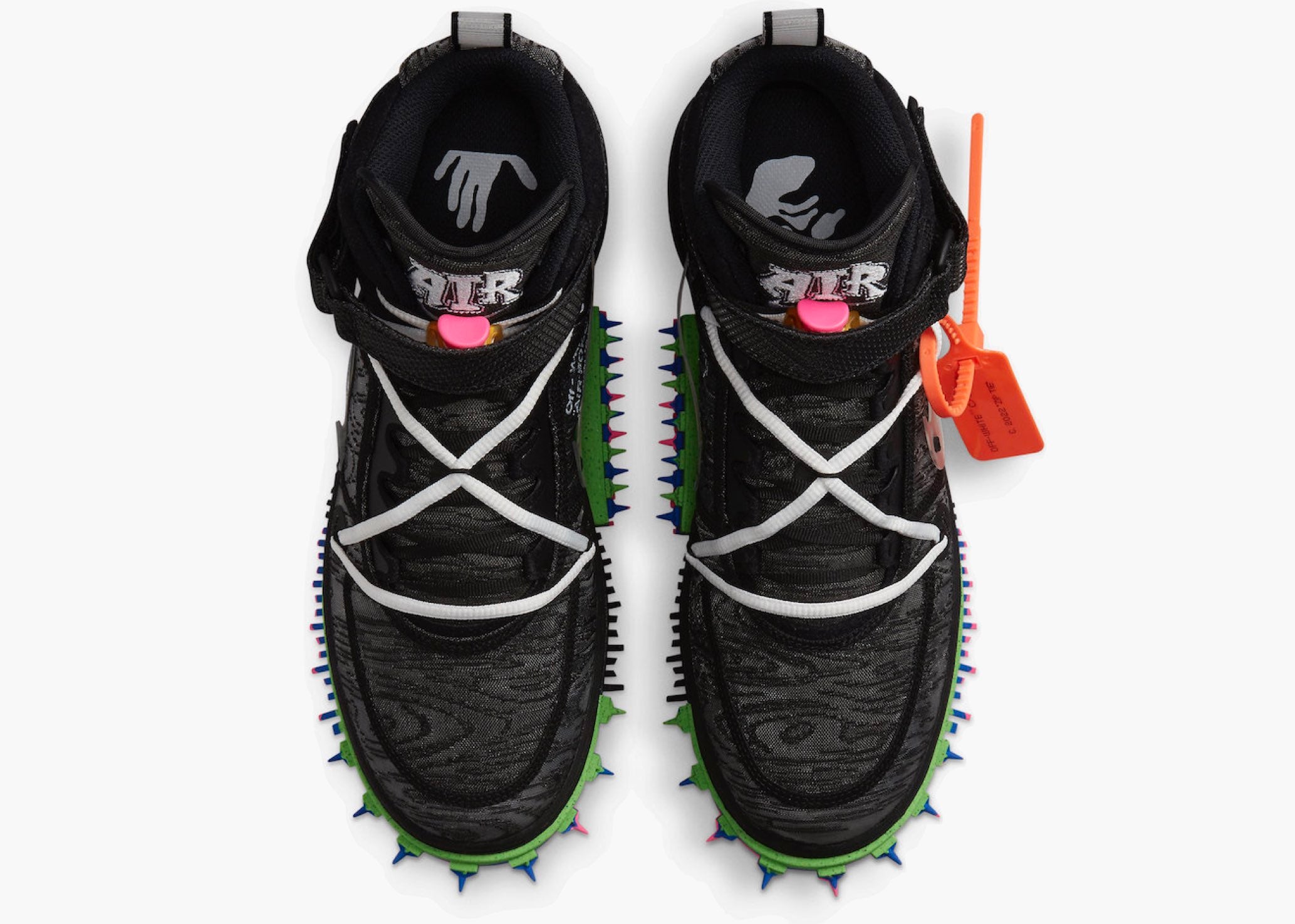 Nike Air Force 1 Mid Off-White Black | Hype Clothinga