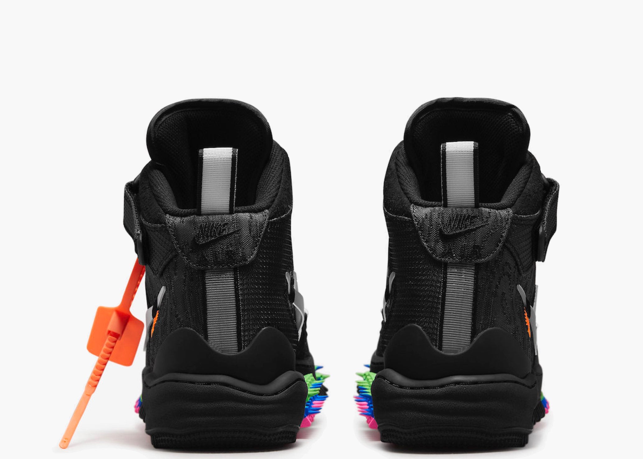 Nike Air Force 1 Mid Off-White Black | Hype Clothinga
