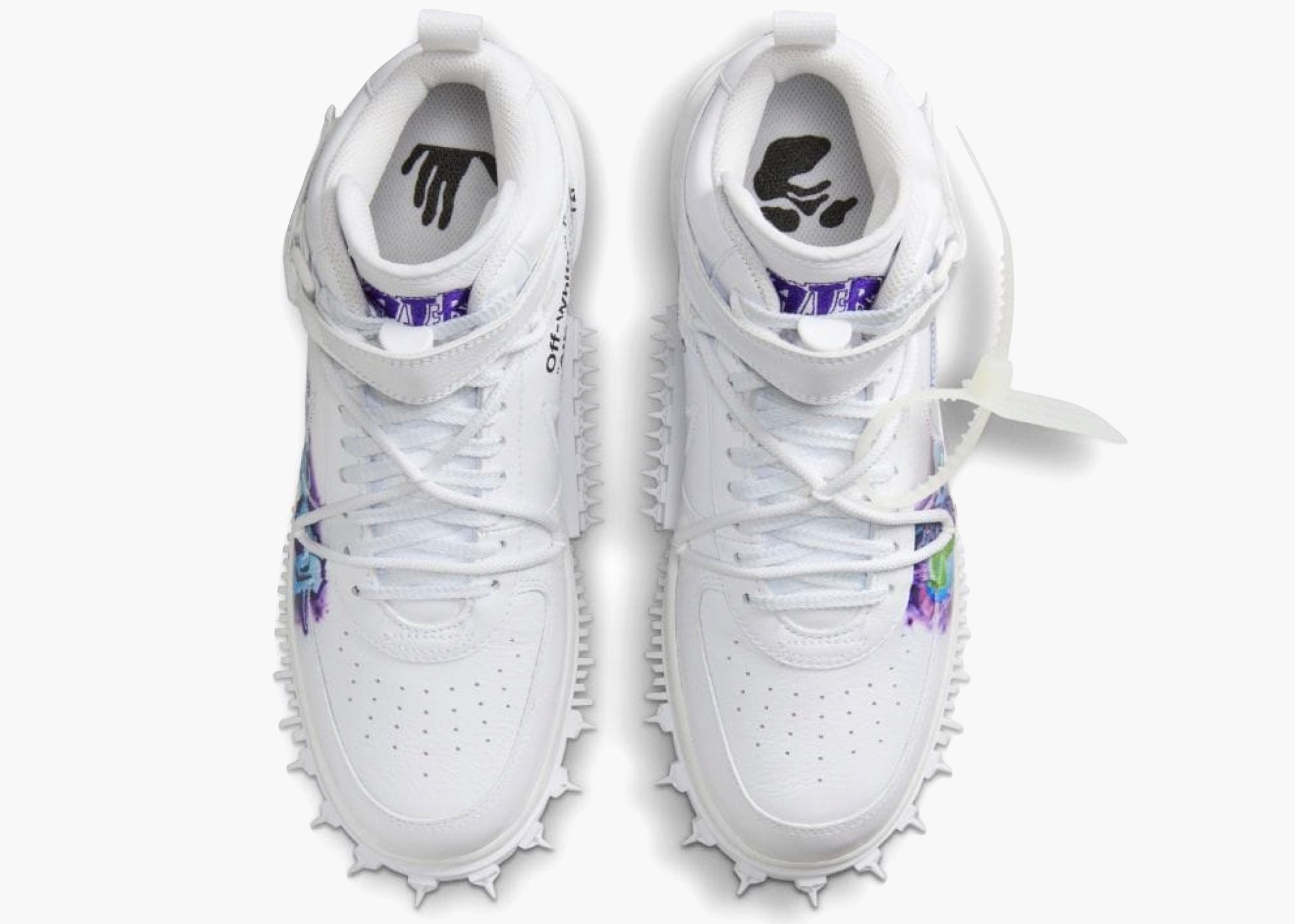 Nike Air Force 1 Mid Off-White Graffiti White
