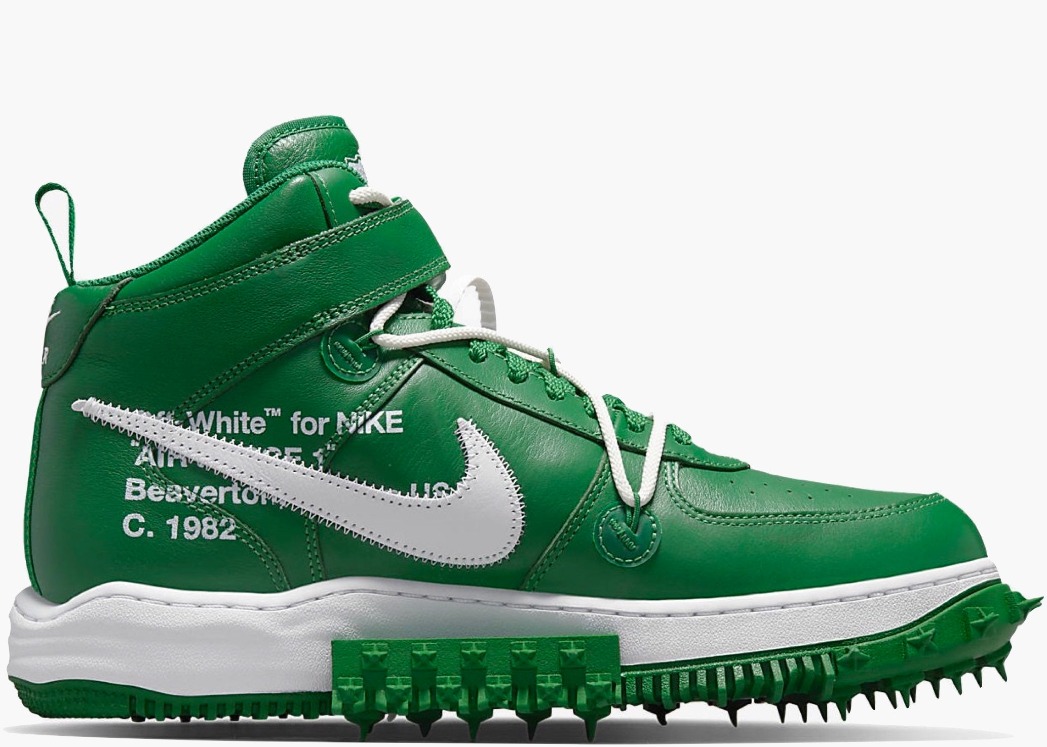 Nike Air Force 1 Mid Off-White Pine Green Hype Clothinga Limited Edition