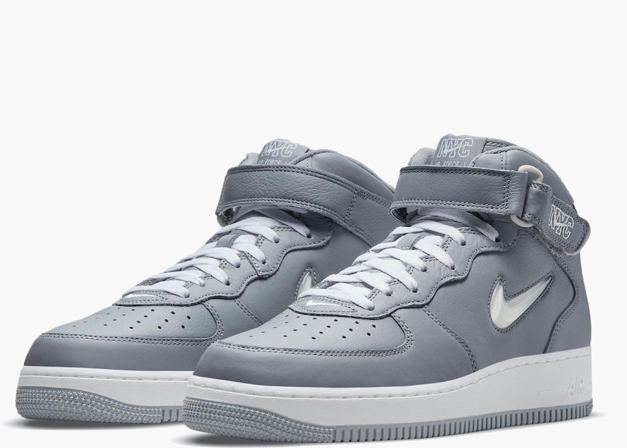 Nike Air Force 1 Mid QS Jewel NYC Cool Grey DH5622-001 Hype Clothinga Limited Edition
