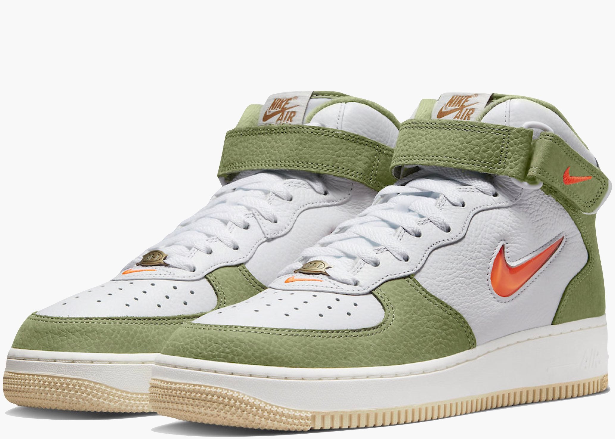 Nike Air Force 1 Mid QS Jewel Oil Green Hype clothinga Limited Edition