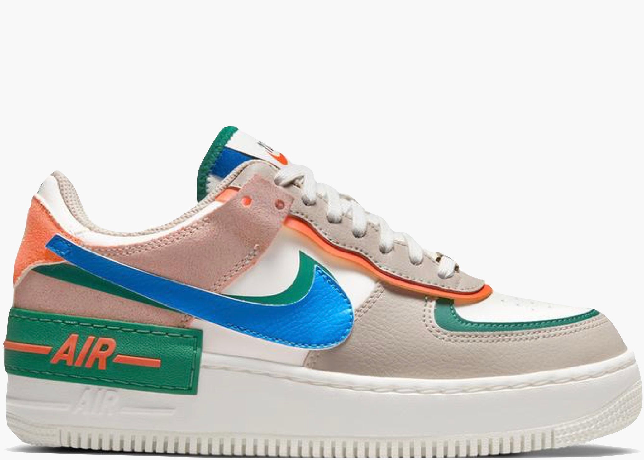Nike Air Force 1 Shadow Sail Signal Blue Green (W)