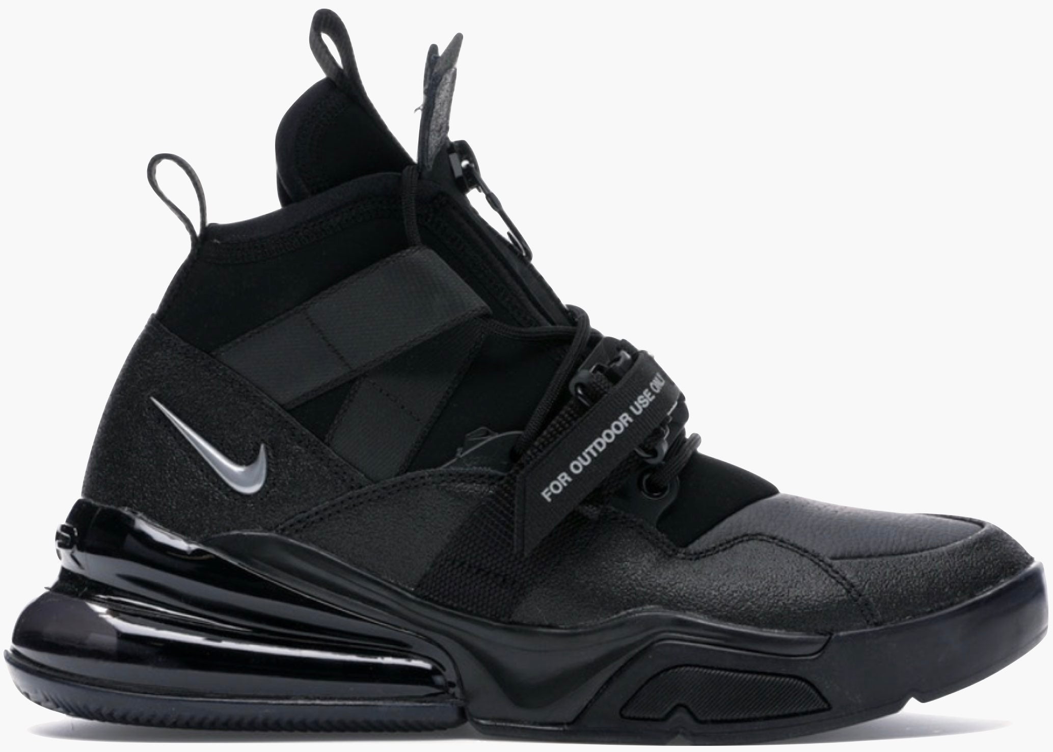 Nike Air Force 270 Utility Black Metallic AQ0572-002 Hype Clothinga