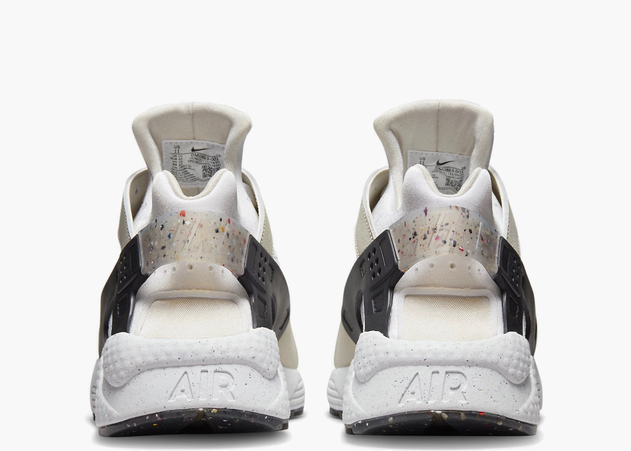 Nike Air Huarache Crater Premium Light Bone White Hype clothinga Limited Edition