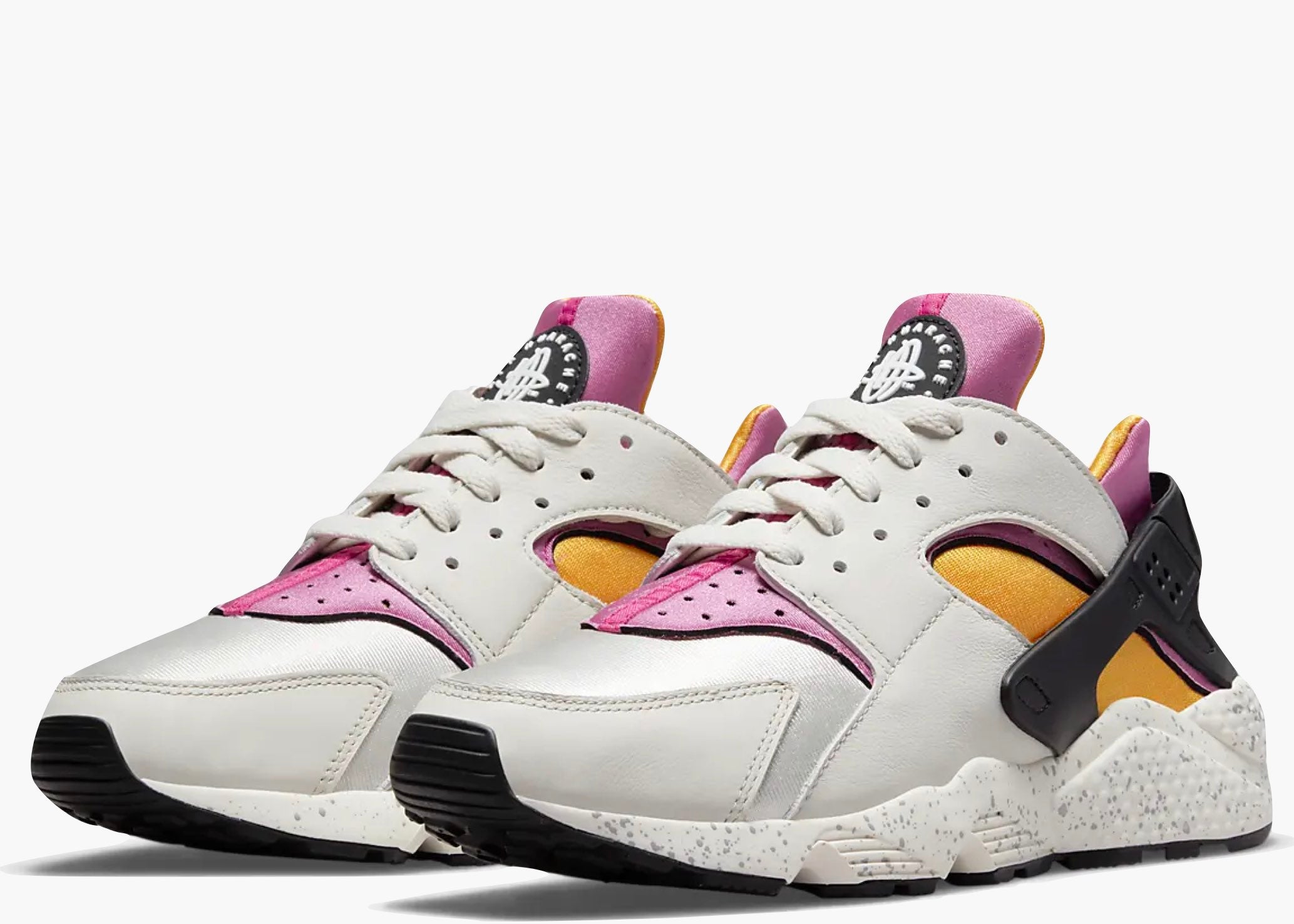 Nike Air Huarache University Gold Pink Hype Clothinga Limited Edition