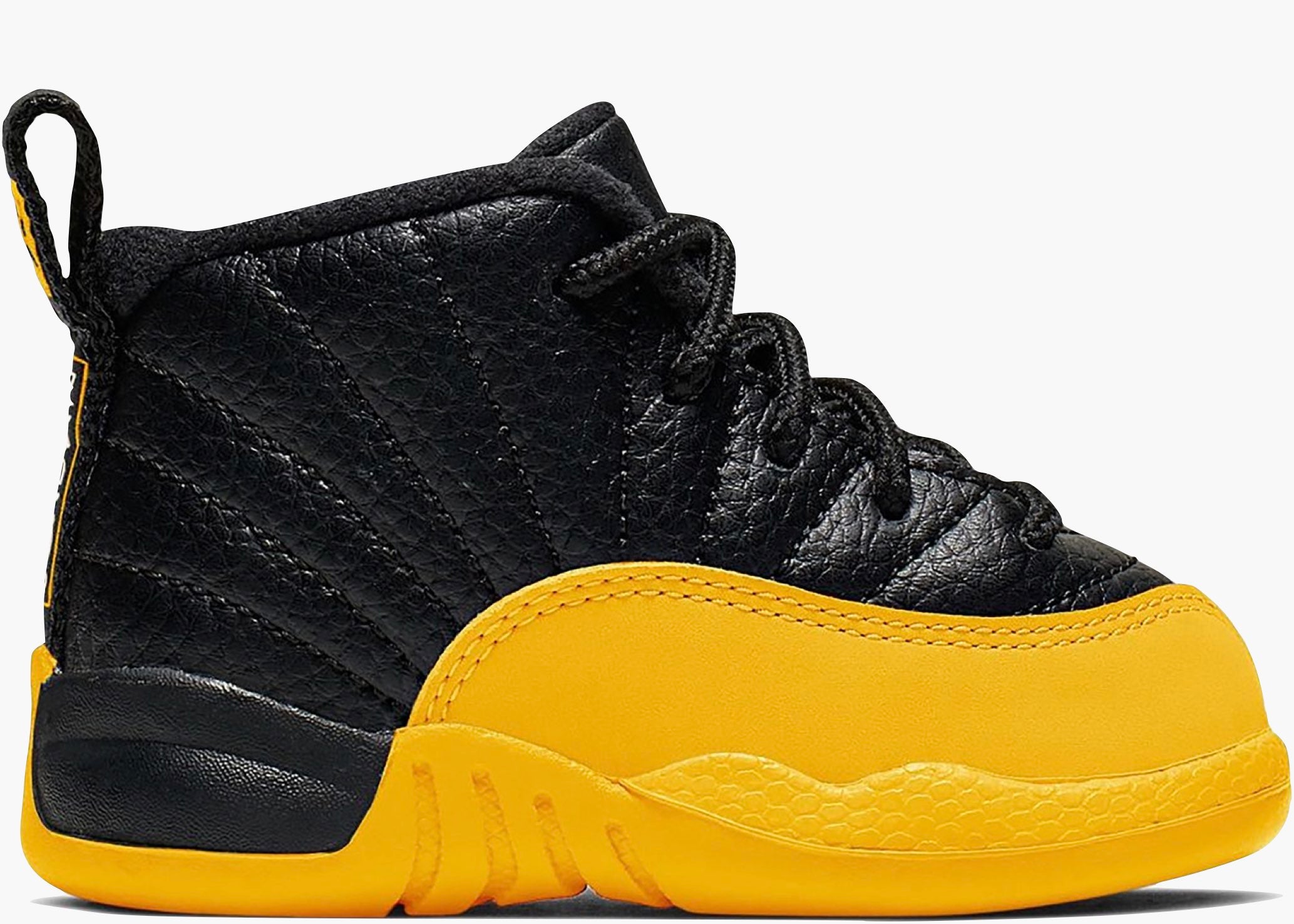 Nike Air Jordan 12 Retro Black University Gold (TD) 850000-070 Hype Clothinga