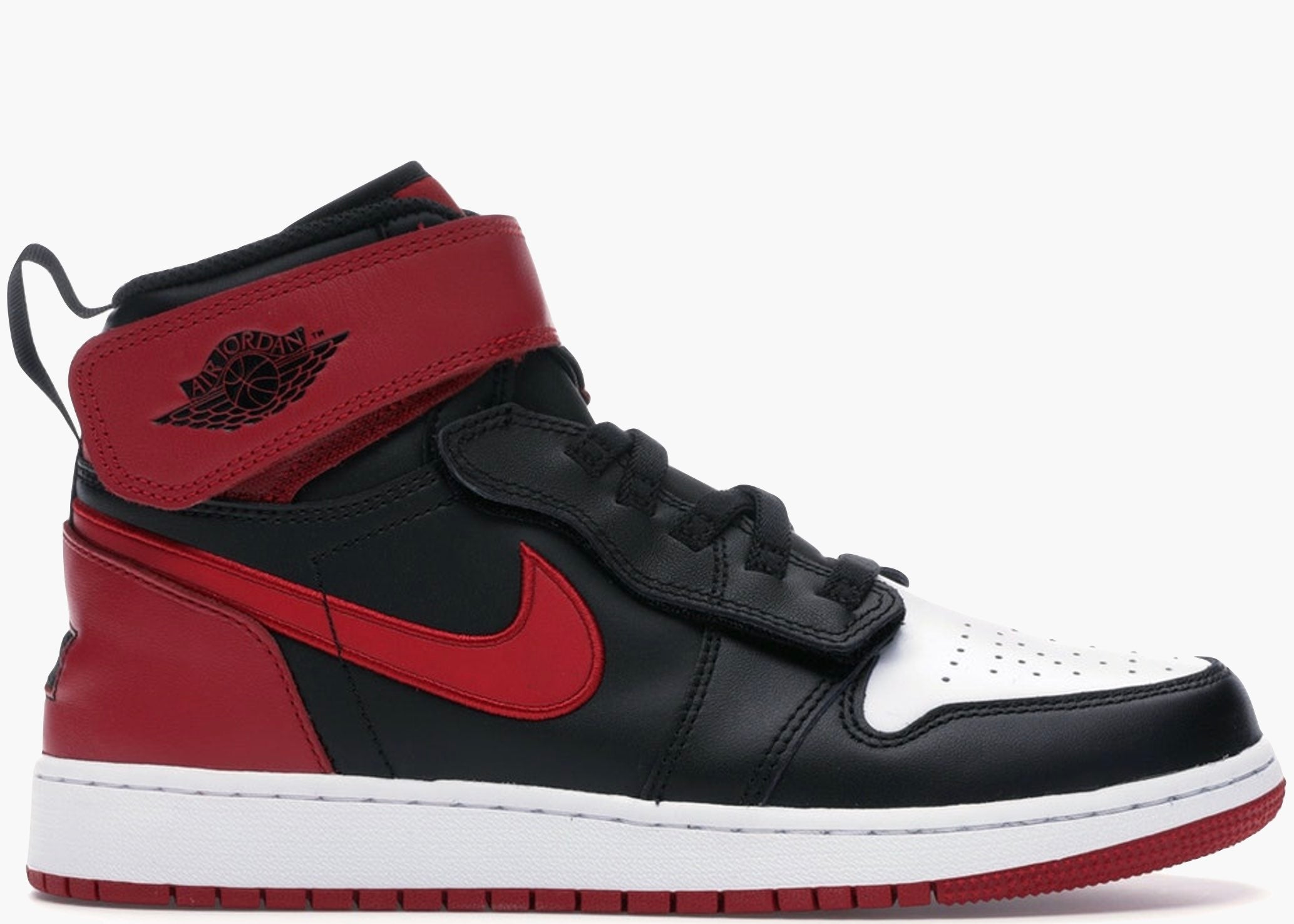 Nike Air Jordan 1 Flyease Bred White Toe (GS) CT4897-001 Hype Clothinga Limited Edition