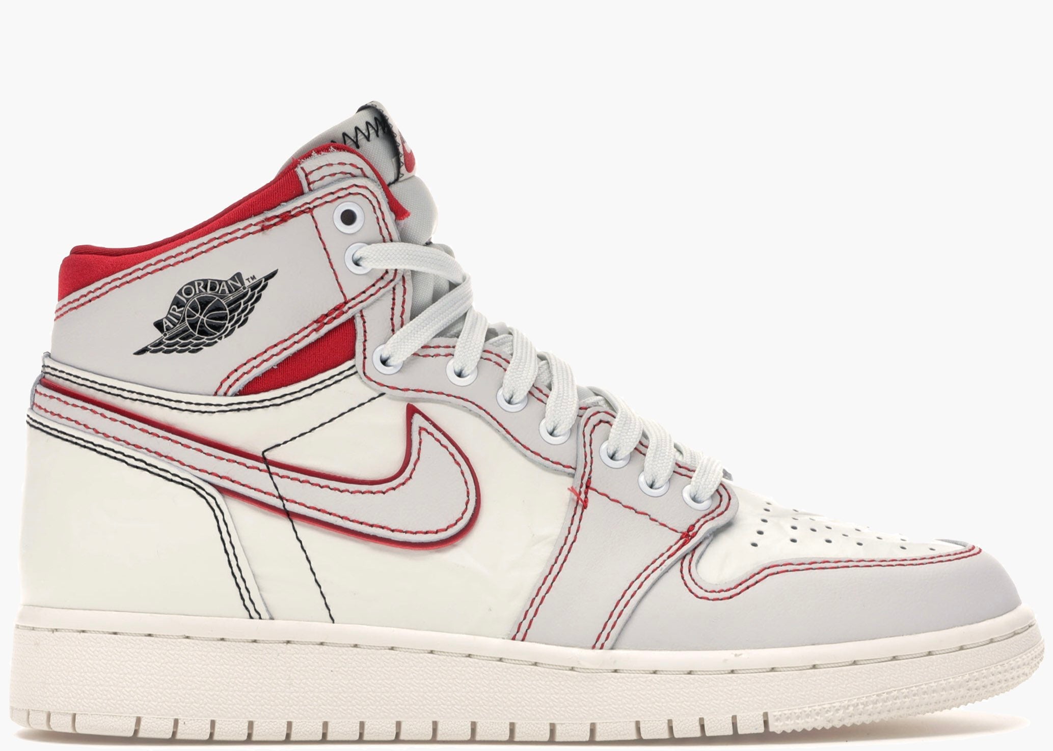 Nike Air Jordan 1 Gs Retro High Phantom Gym Red 575441-160 Hype Clothinga Limited Edition