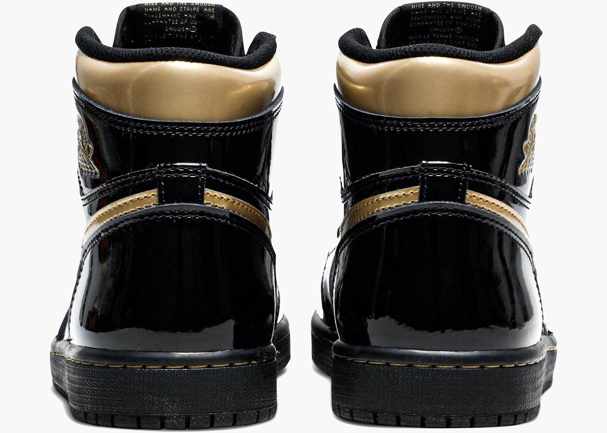 Nike Air Jordan 1 High Retro Black Gold 555088-032 Hype Clothinga