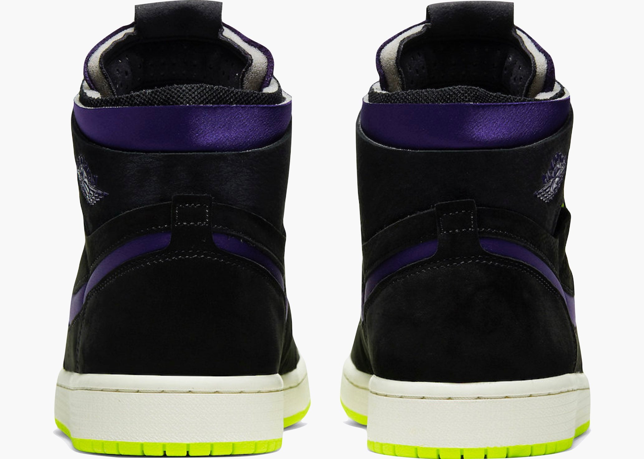 Nike Air Jordan 1 High Zoom Air CMFT Black Court Purple Lemon Venom Hype Clothinga Limited Edition