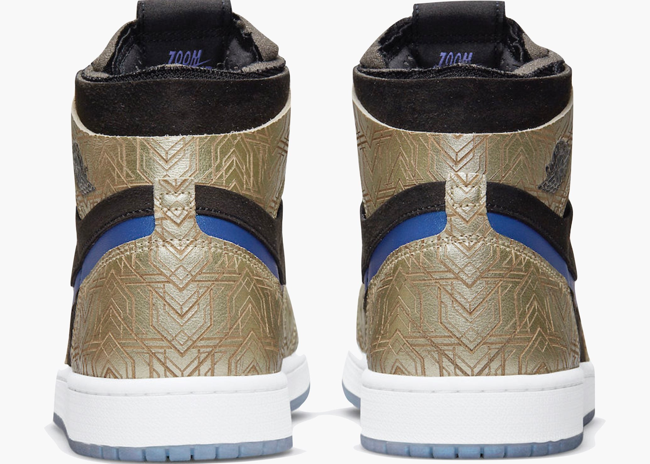Nike Air Jordan 1 High Zoom Air CMFT Gold Laser Hype Clothinga Limited Edition