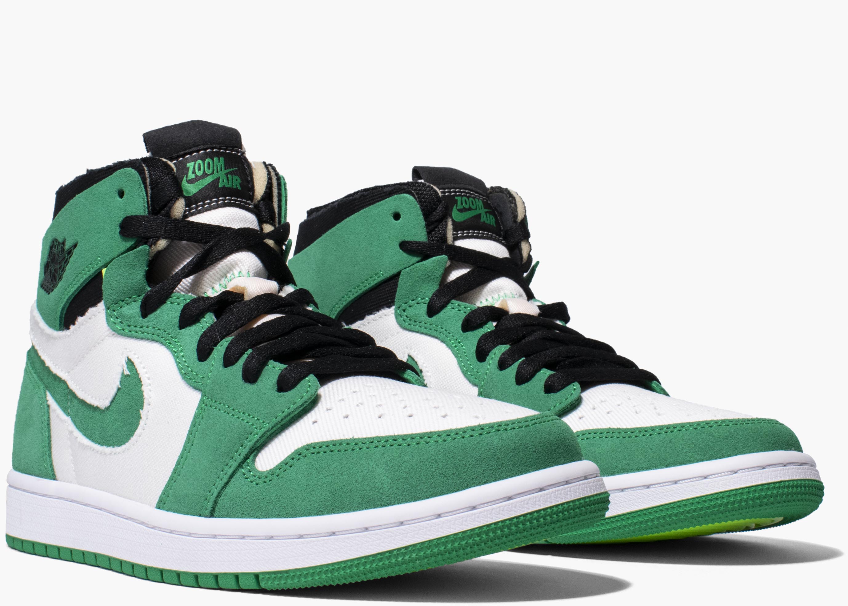 Nike Air Jordan 1 High Zoom CMFT Stadium Green Hype Clothinga Limited Edition