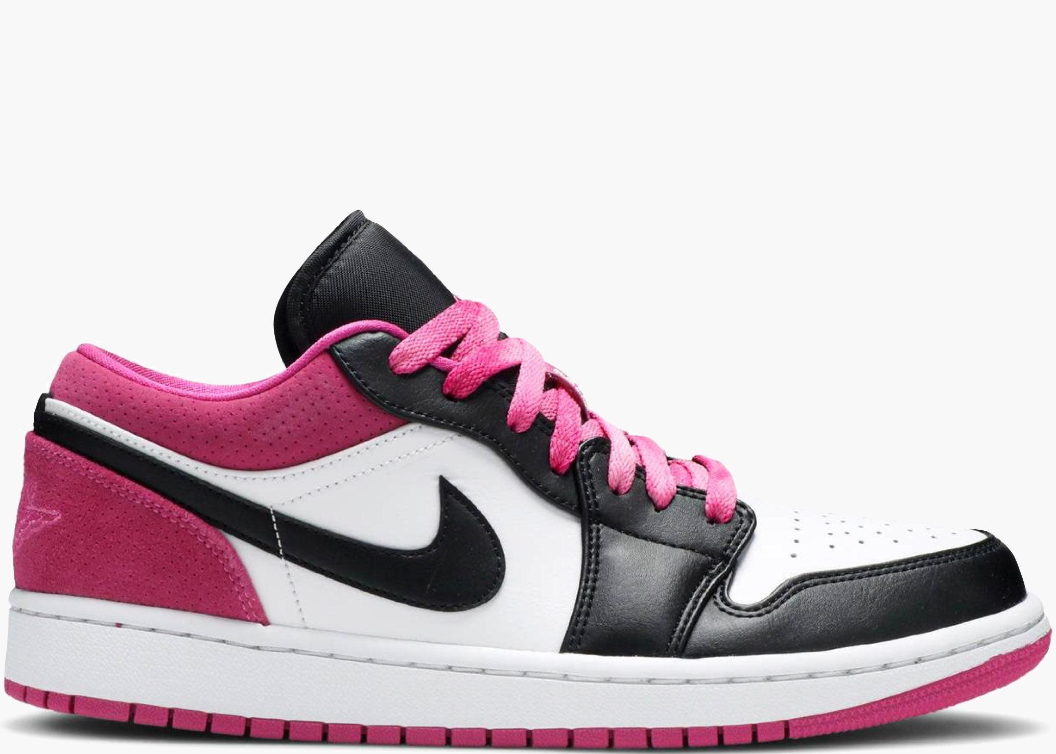 Nike Air Jordan 1 Low Black Active Fuchsia CK3022-005 Hype Clothinga