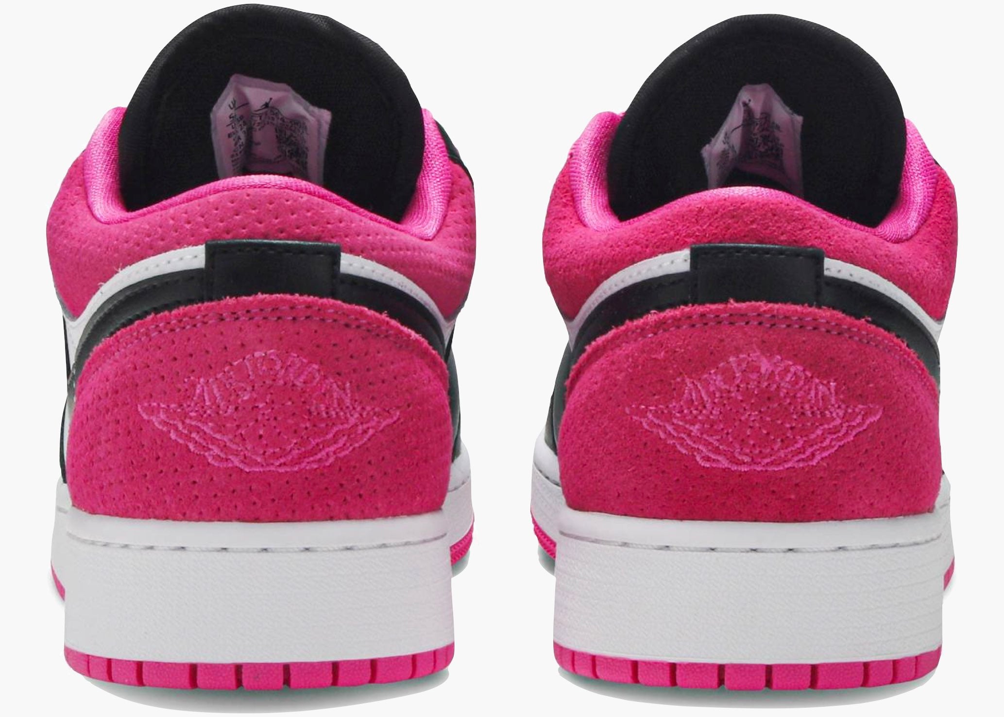 Nike Air Jordan 1 Low Black Active Fuchsia (gs) CT1564-005 Hype Clothinga