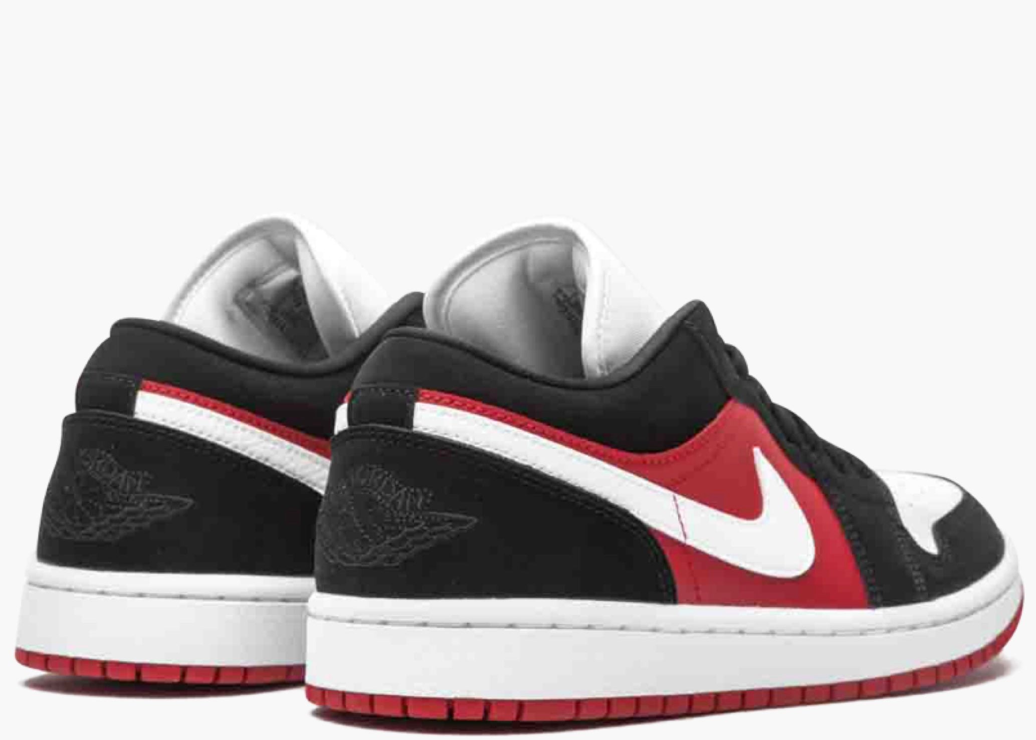 Nike Air Jordan 1 Low Black White Gym Red (W) DC0774-016 Hype Clothinga Limited Edition