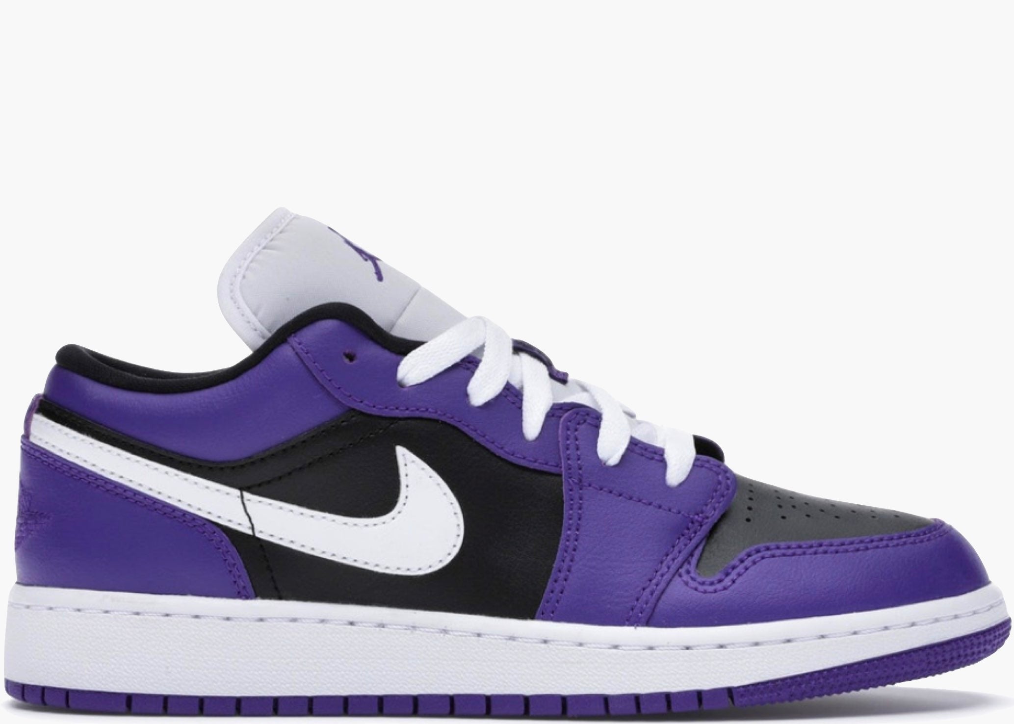 Nike Air Jordan 1 Low Curt Purple (gs) 553560-501 Hype Clothinga