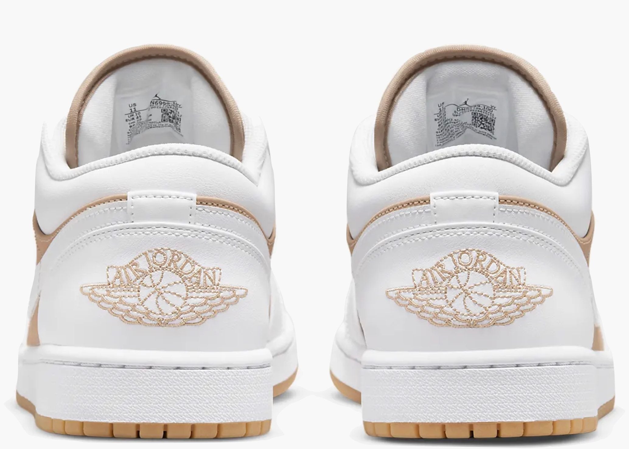 Nike Air Jordan 1 Low Hemp White