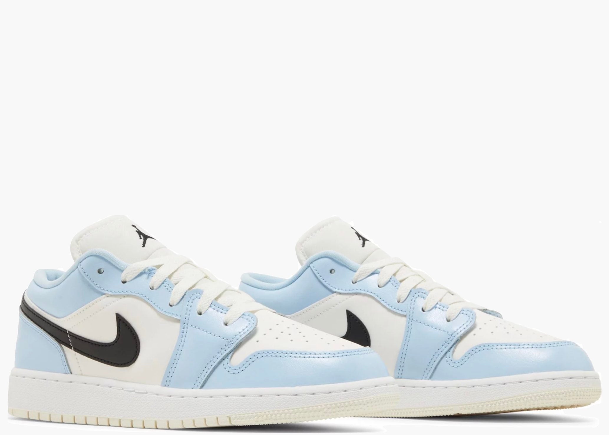 Nike Air Jordan 1 Low Ice Blue Black (GS) 554723-401 Hype Clothinga Limited Edition