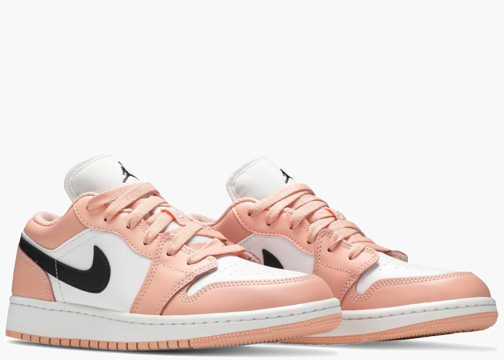 Nike Air Jordan 1 Low Light Arctic Orange Pink (GS) 553560-800 Hype Clothinga Limited Edition