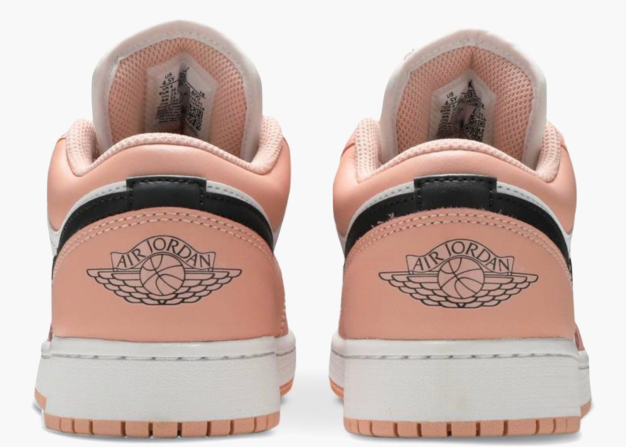 Nike Air Jordan 1 Low Light Arctic Orange Pink (GS) 553560-800 Hype Clothinga Limited Edition