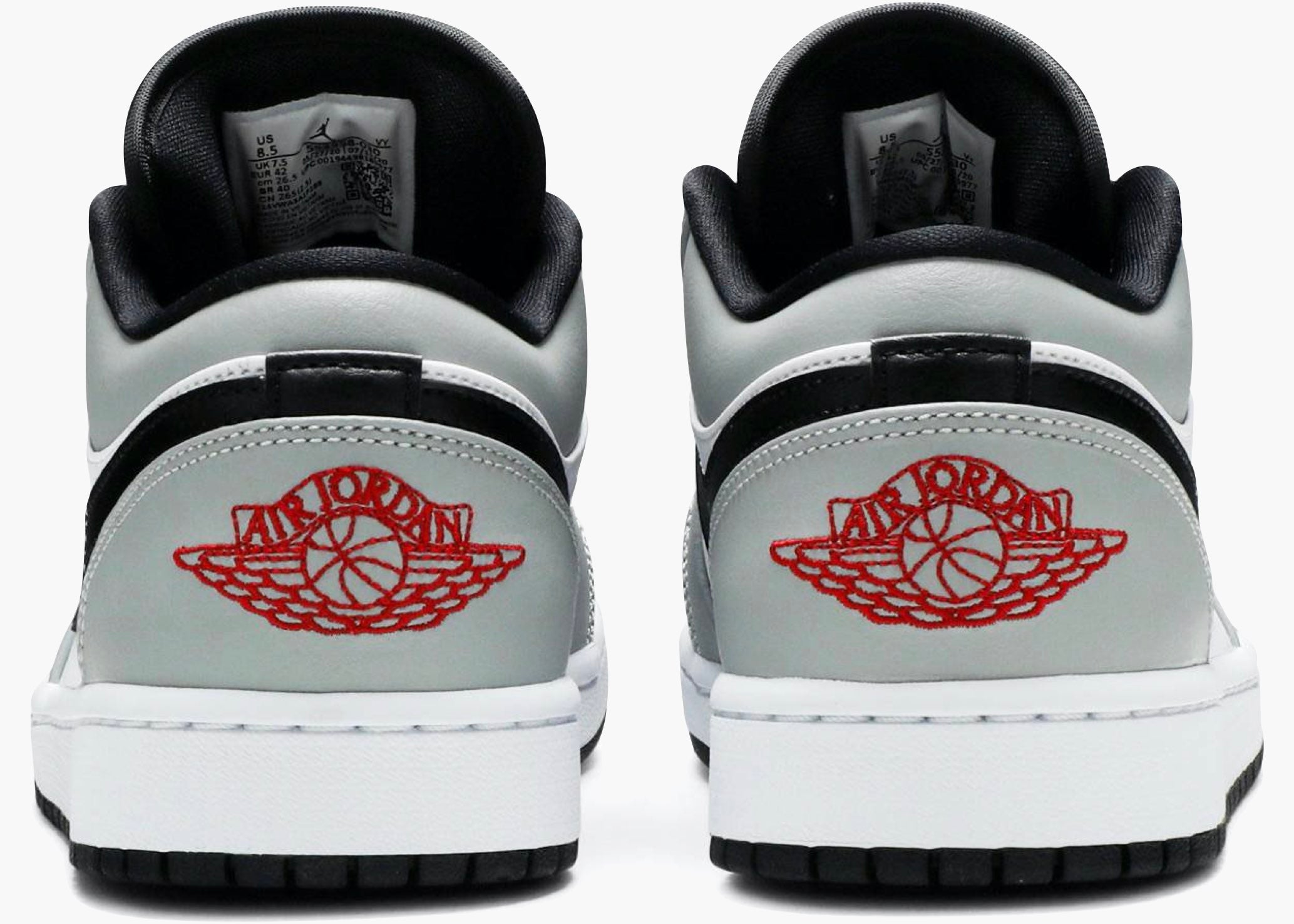 Nike Air Jordan 1 Low Light Smoke Grey 553558-030 Hype Clothinga