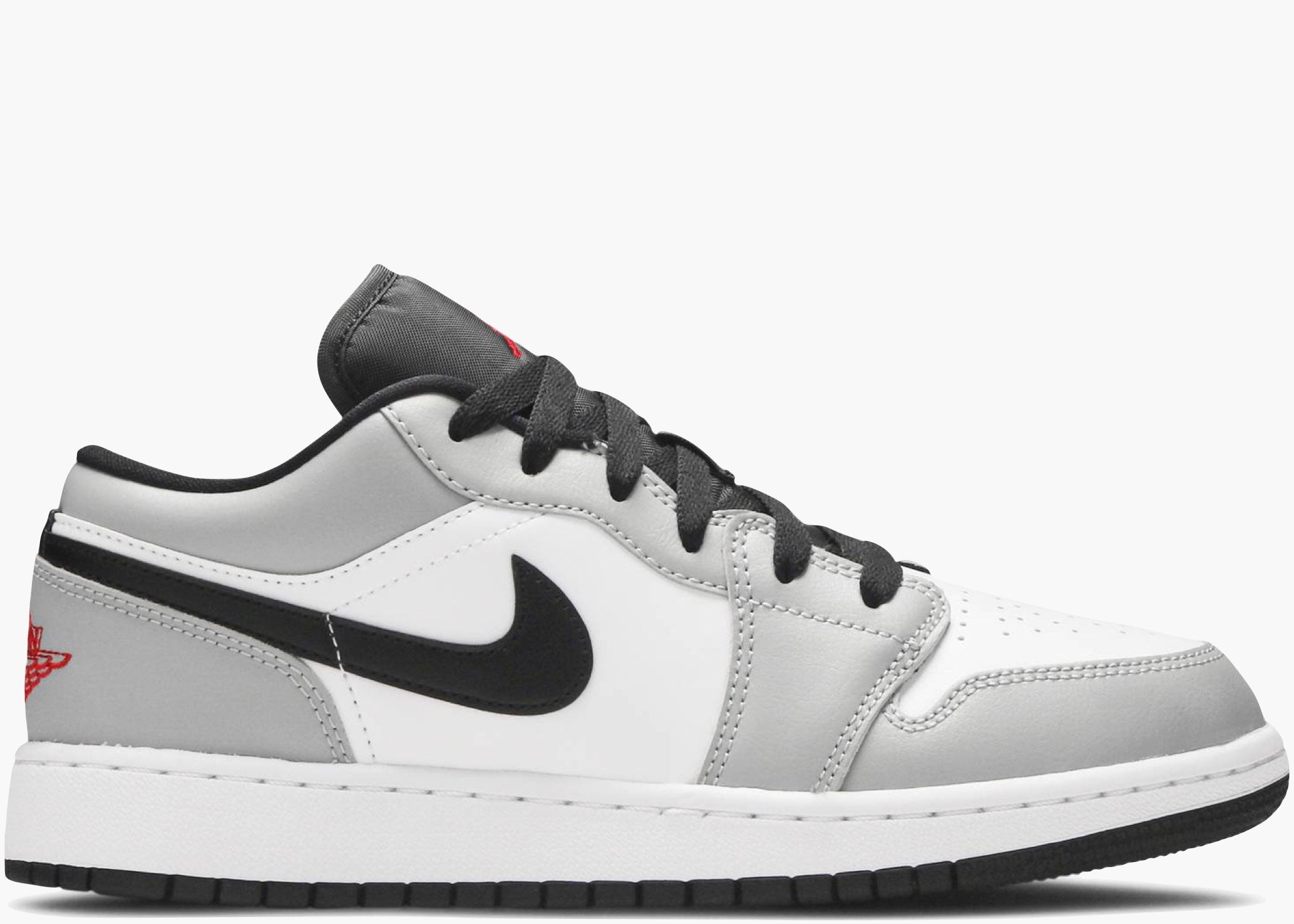 Nike Air Jordan 1 Low Light Smoke Grey (GS) 553560-030 Hype Clothinga