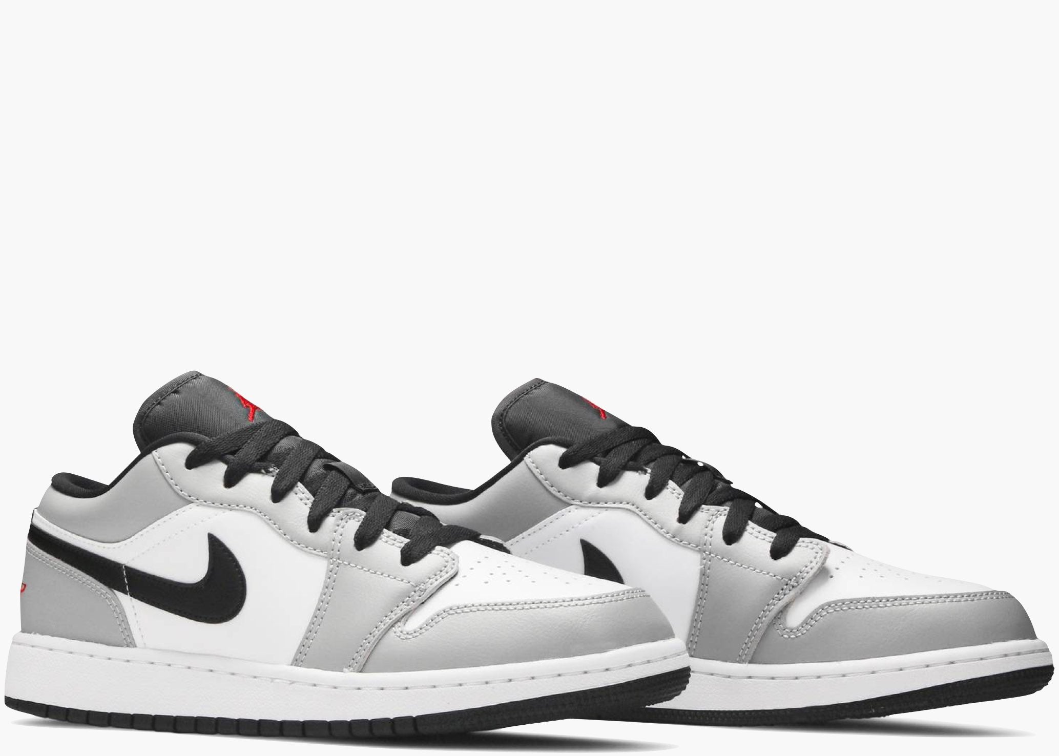 Nike Air Jordan 1 Low Light Smoke Grey (GS) 553560-030 Hype Clothinga