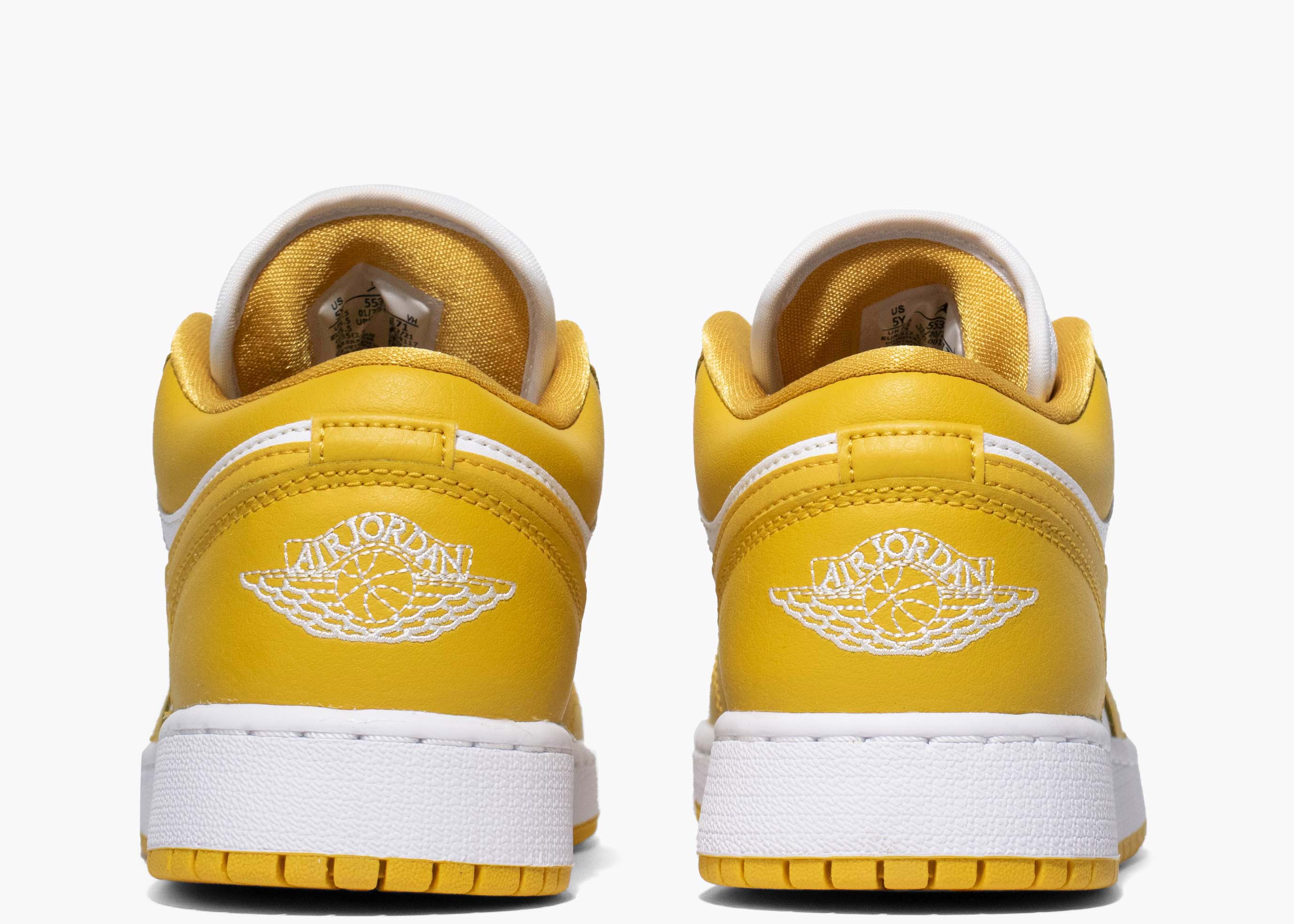 Nike Air Jordan 1 Low Mustard Pollen (GS) 553560-171 Hype Clothinga Limited Edition