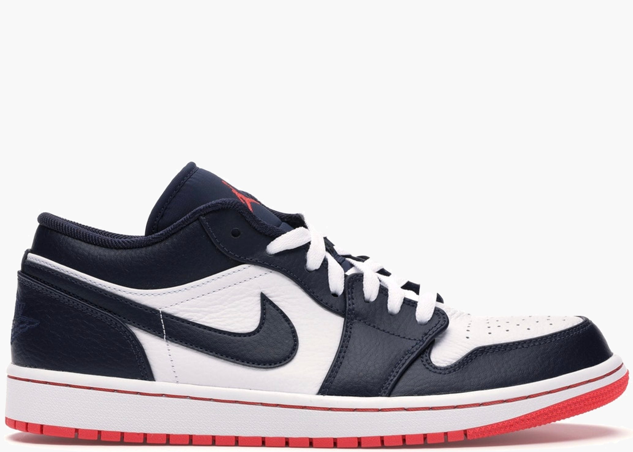 Nike Air Jordan 1 Low Obsidian Ember Glow 553558-481 Hype Clothinga Limited Edition